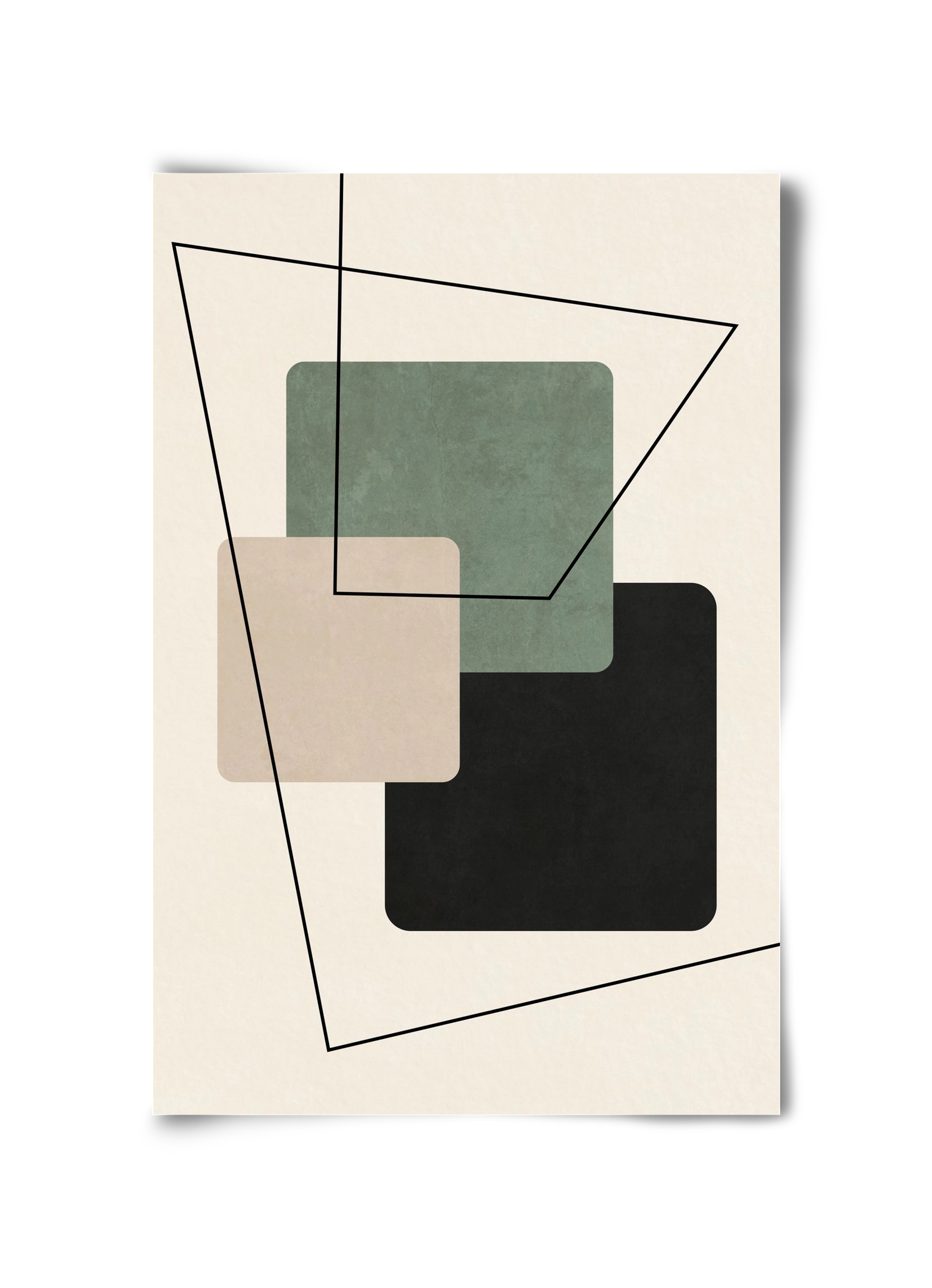 MINIMUM GEOMETRIES 01, 30x45 cm, Keret nélkül