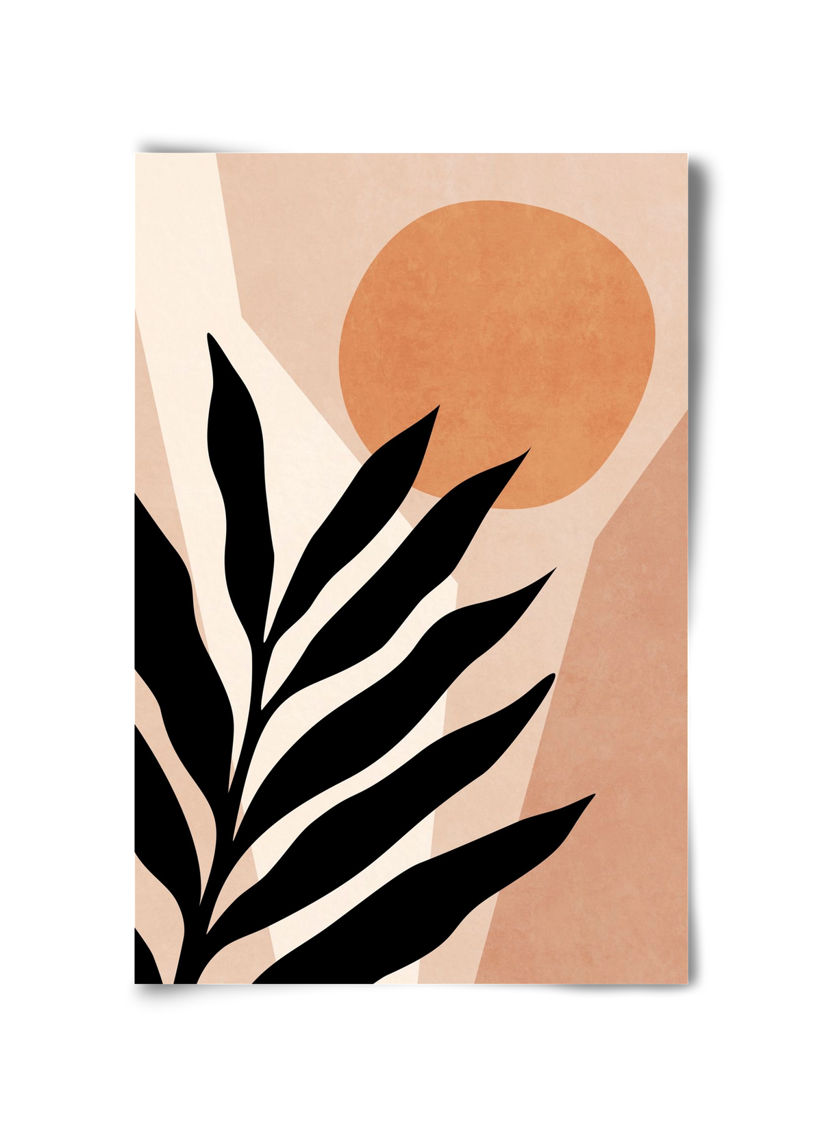 MINIMAL TROPICAL LEAF 01, 30x45 cm, Keret nélkül