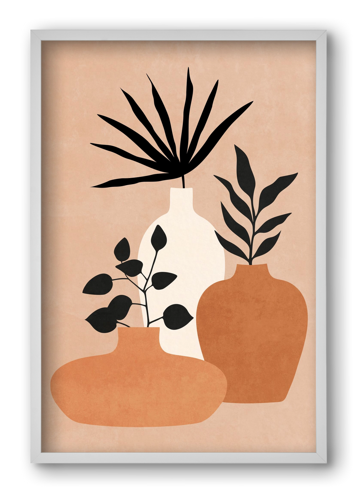 MINIMAL ART 02, 40x60 cm (40x60 cm), Fehér keret