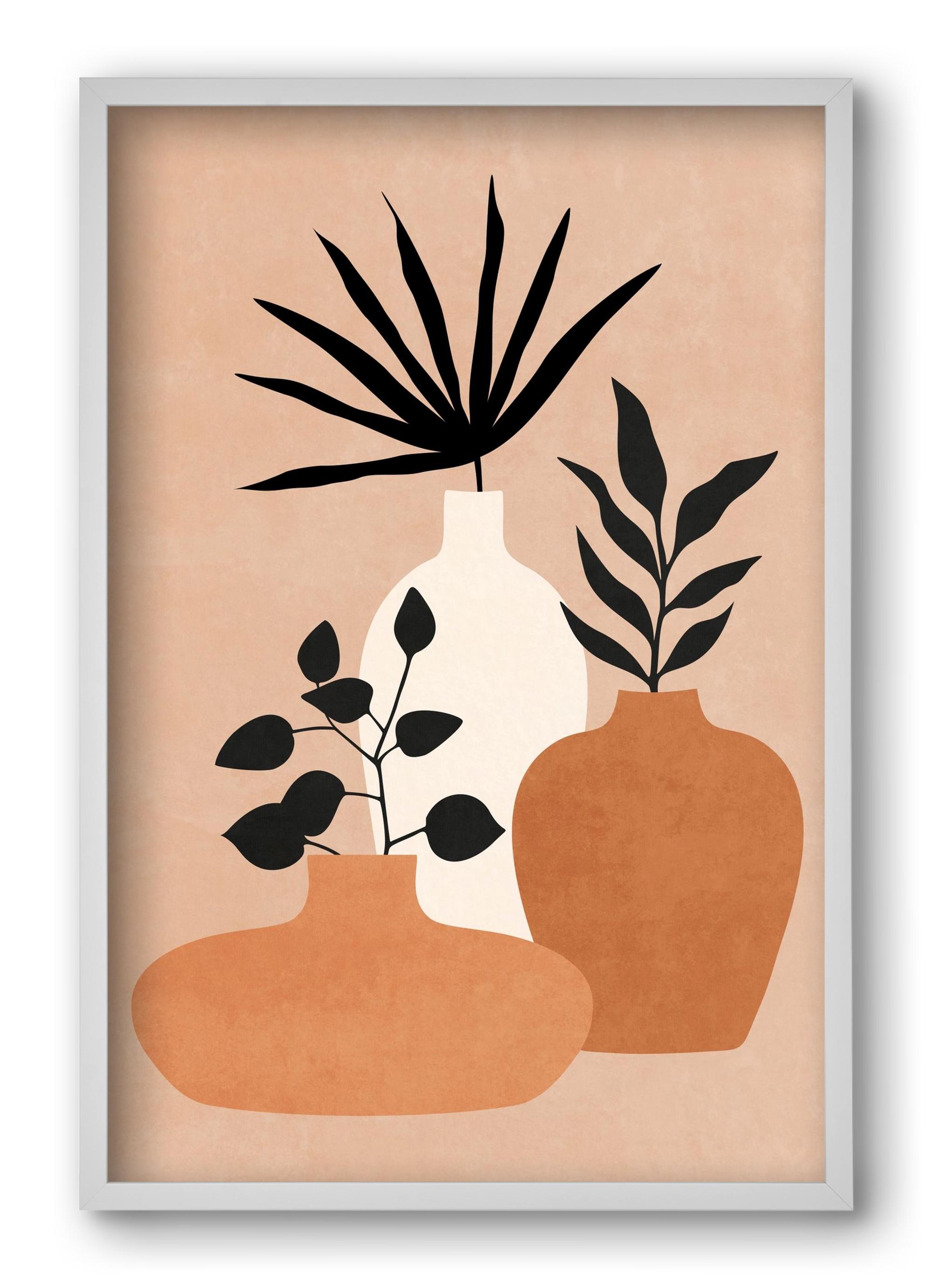 MINIMAL ART 02, 40x60 cm (40x60 cm), Fehér keret