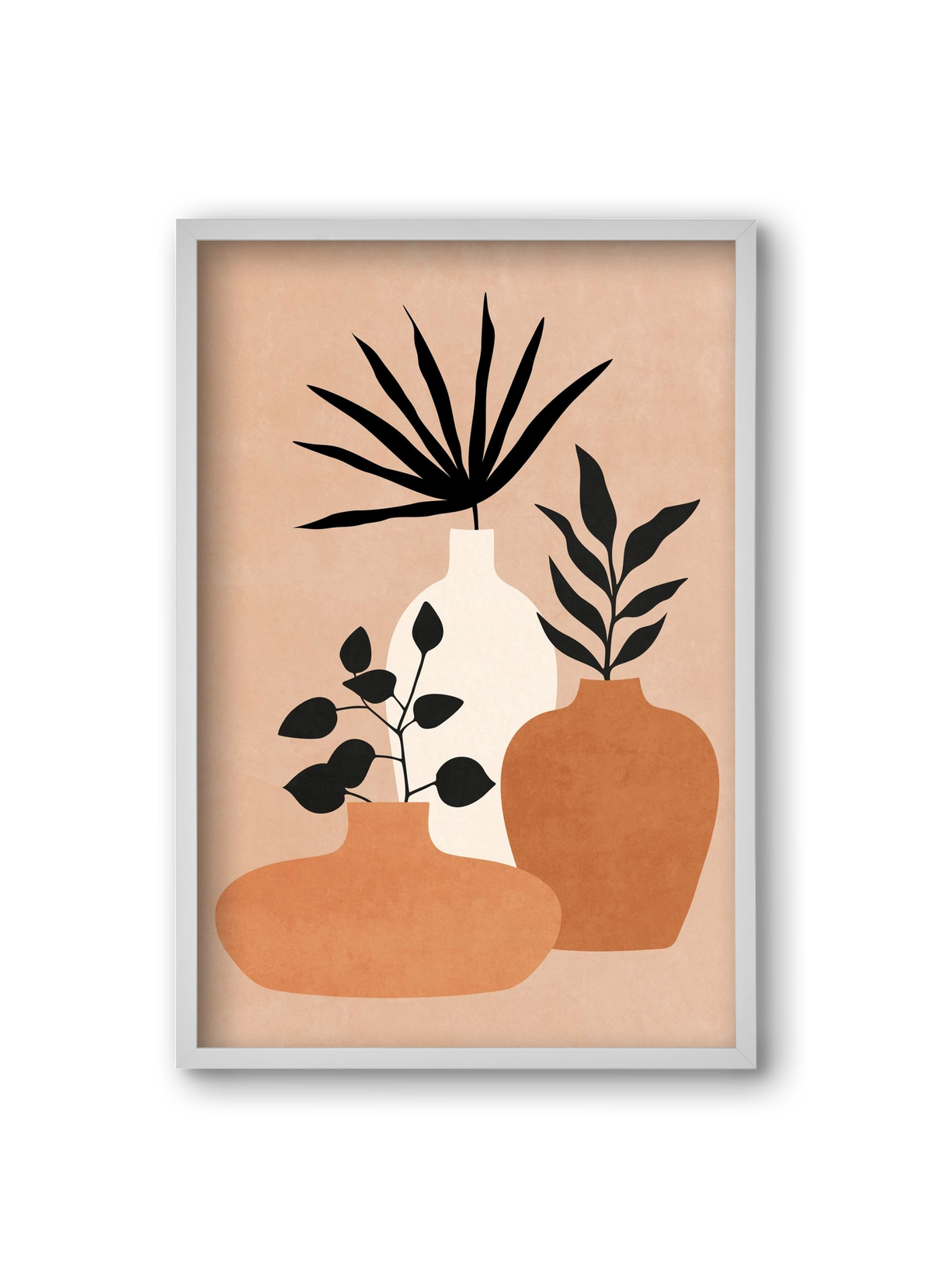 MINIMAL ART 02, 20x30 cm (20x30 cm), Fehér keret