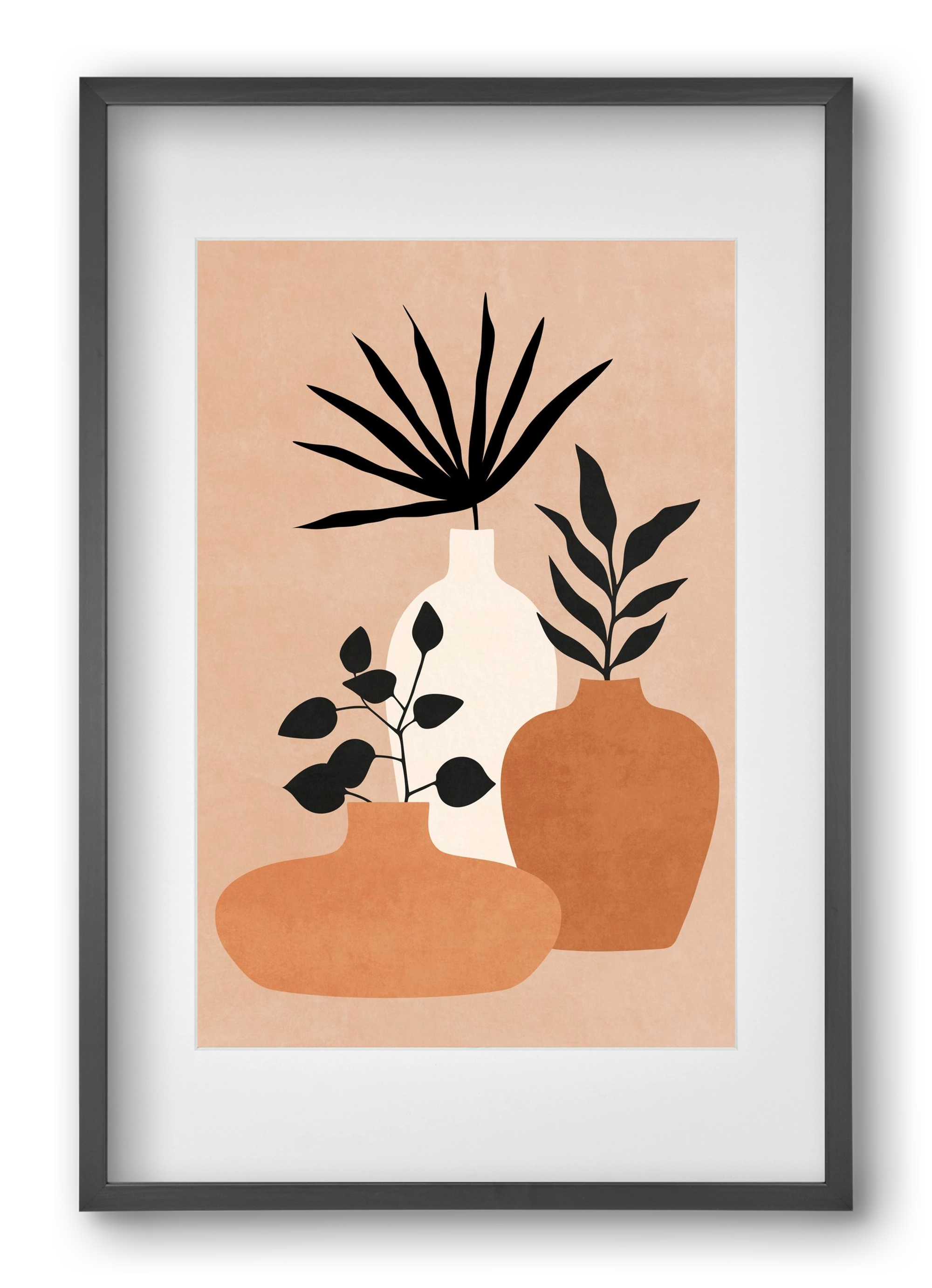 MINIMAL ART 02, 40x60 cm (30x45 cm), Fekete keret, paszpartuval