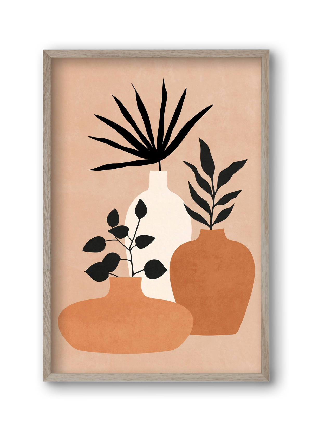 MINIMAL ART 02, 30x45 cm (30x45 cm), Tölgy keret