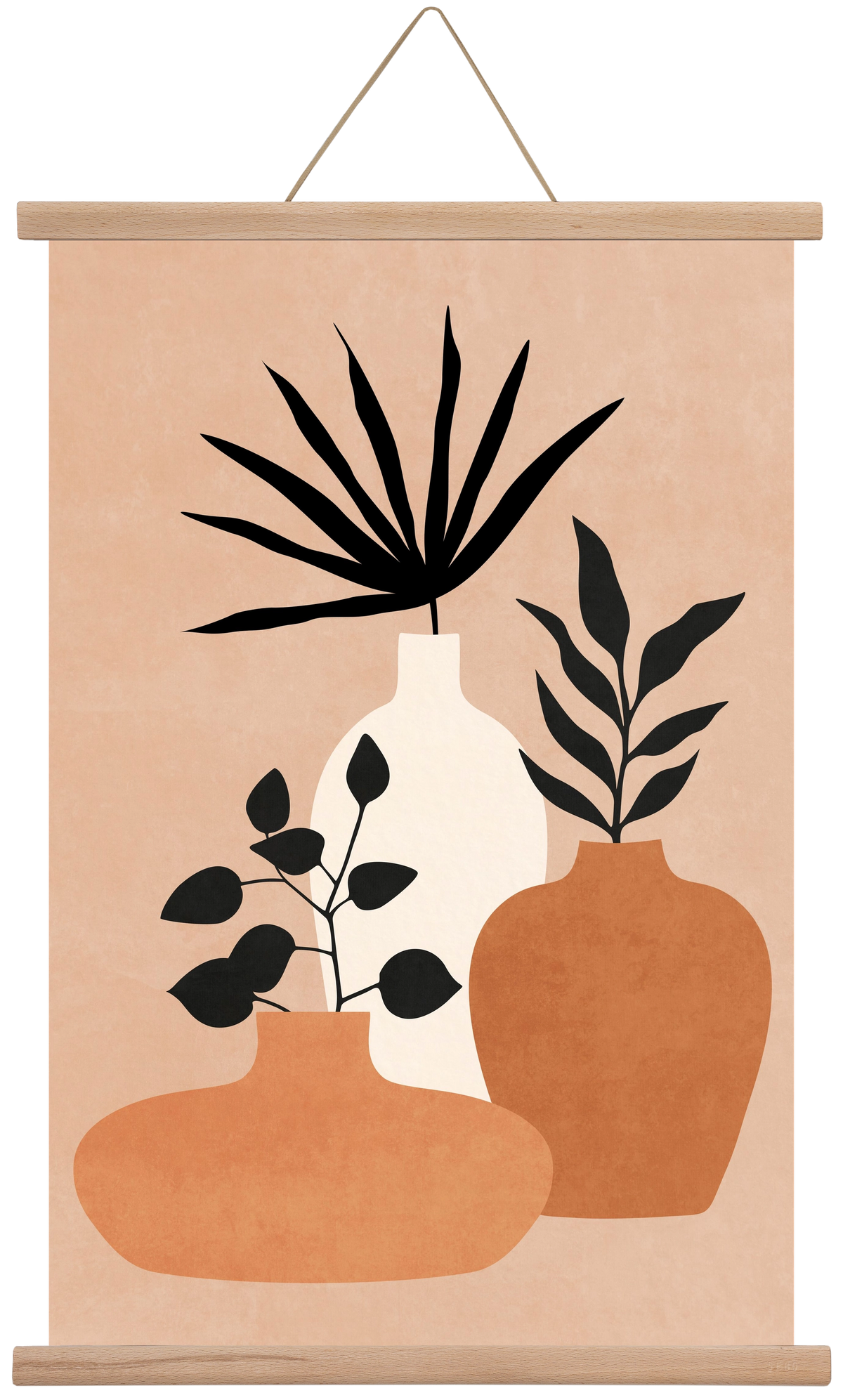 MINIMAL ART 02, 40x60 cm (40x60 cm), Tölgy akasztó