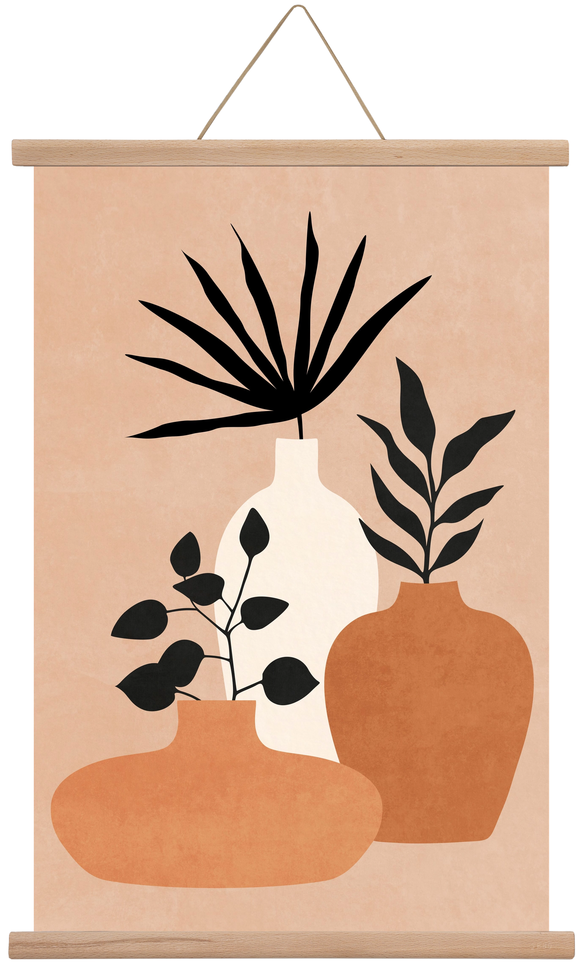 MINIMAL ART 02, 40x60 cm (40x60 cm), Tölgy akasztó