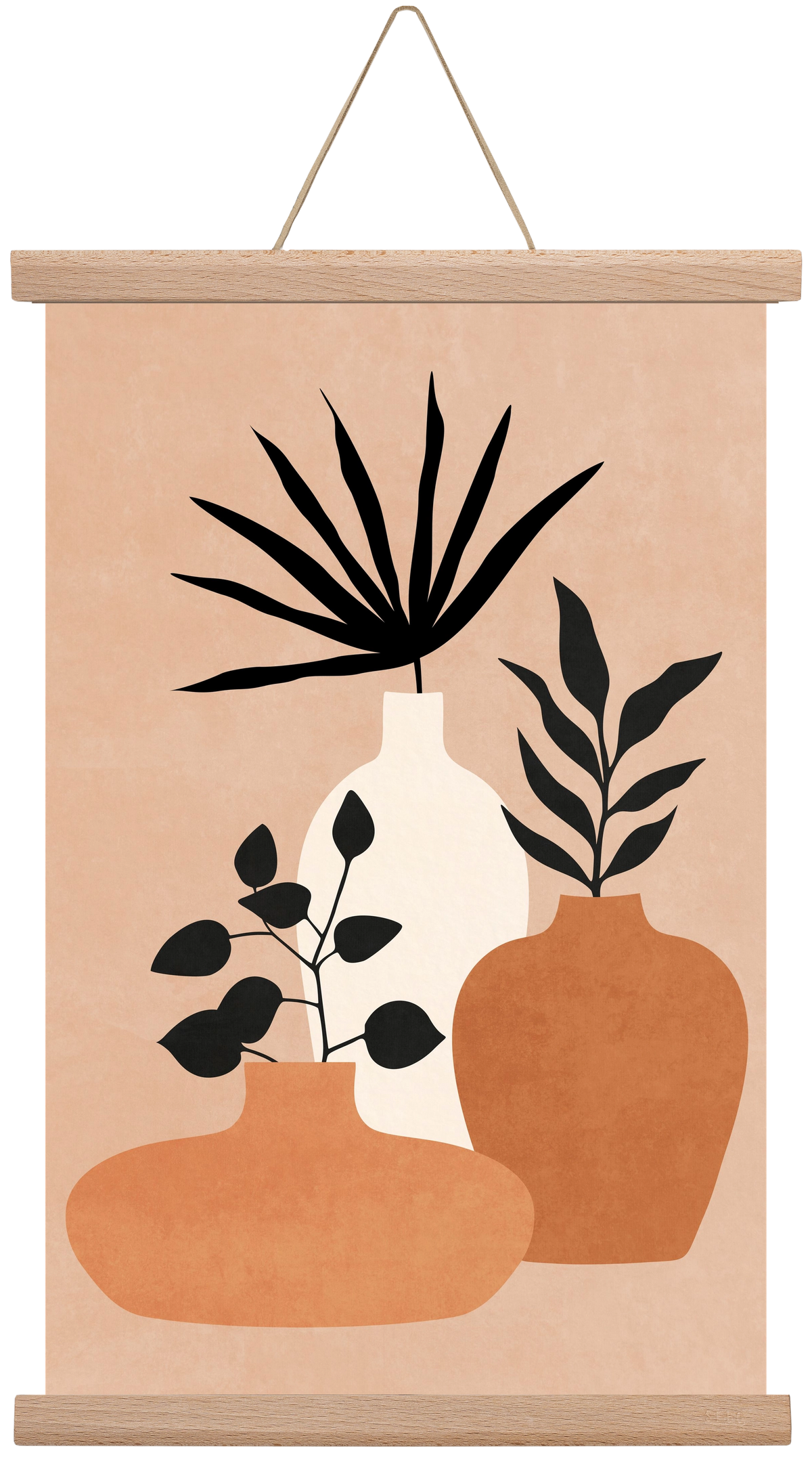 MINIMAL ART 02, 30x45 cm (30x45 cm), Tölgy akasztó