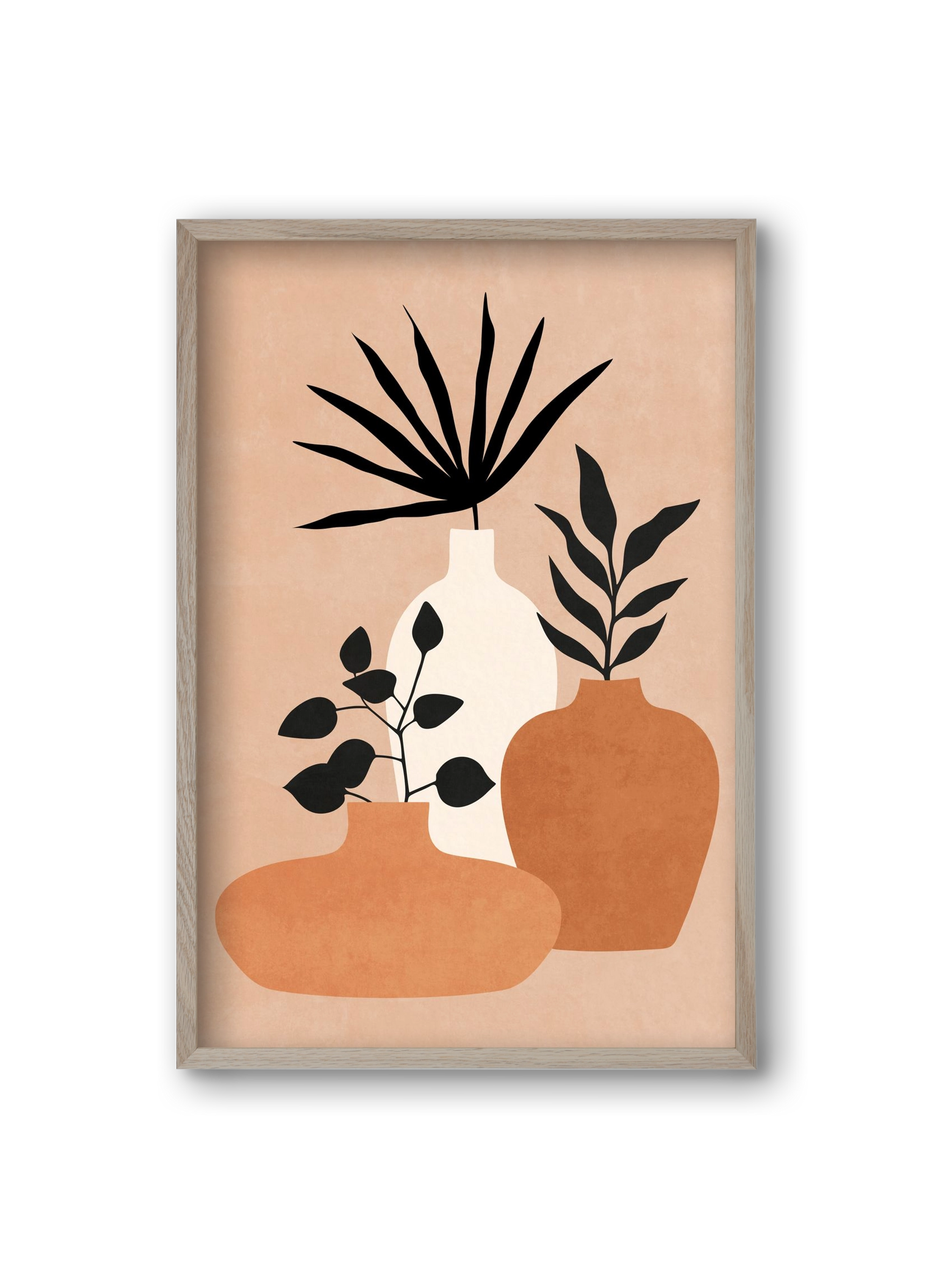 MINIMAL ART 02, 20x30 cm (20x30 cm), Tölgy keret