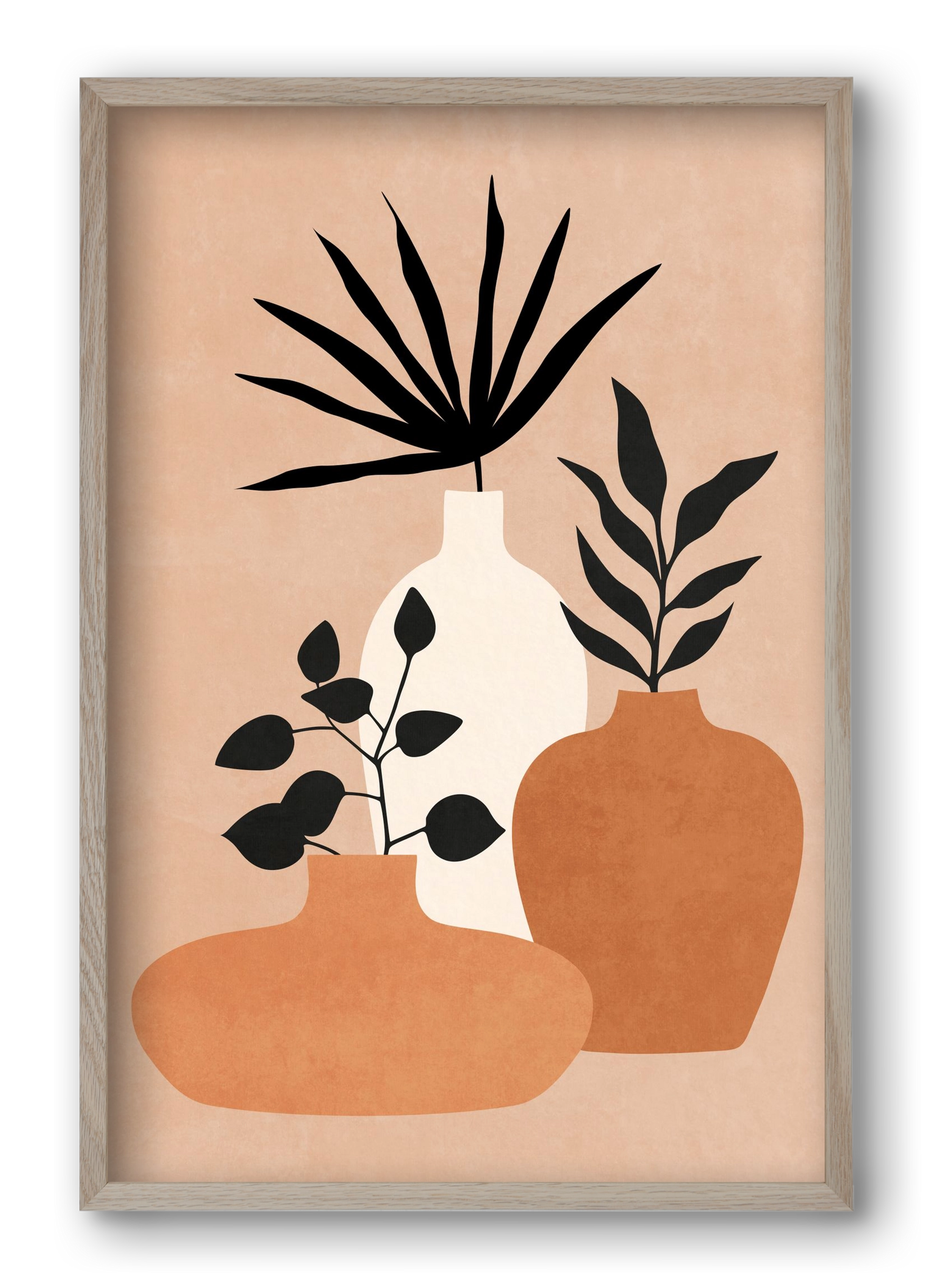 MINIMAL ART 02, 40x60 cm (40x60 cm), Tölgy keret