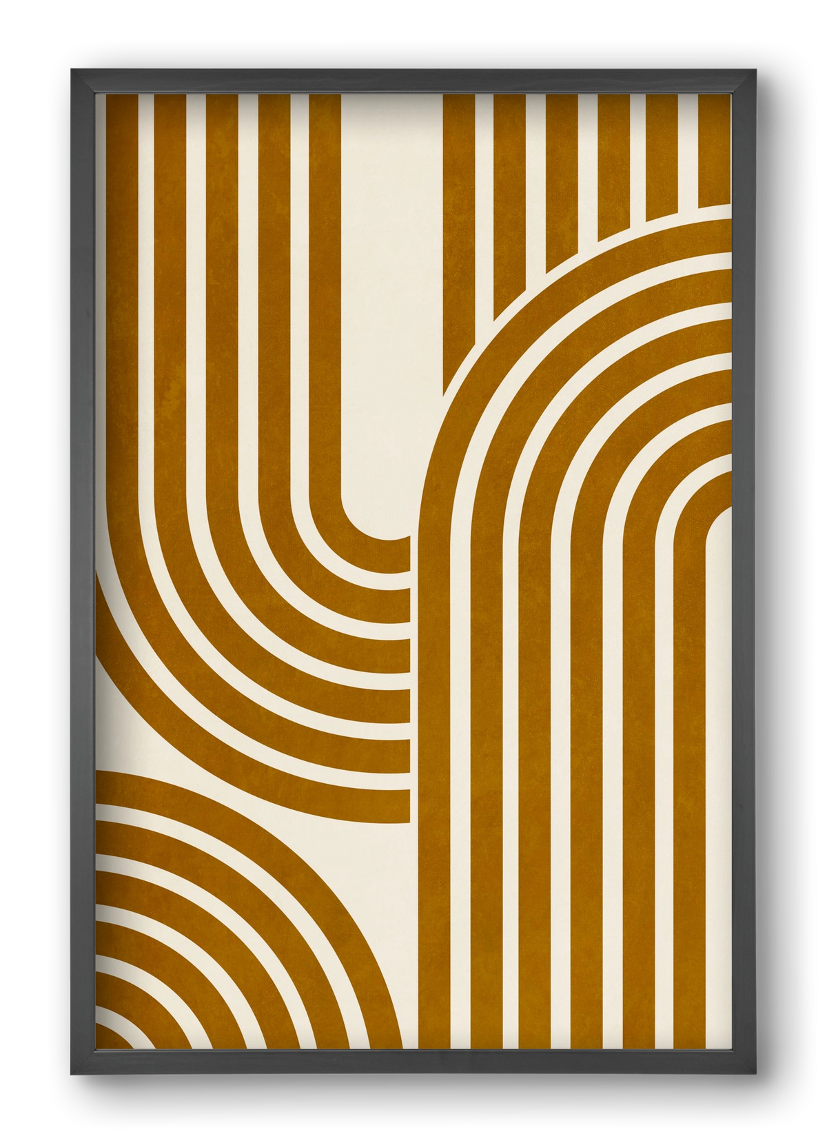 MINIMALIST ARCHES 03, 40x60 cm (40x60 cm), Fekete keret