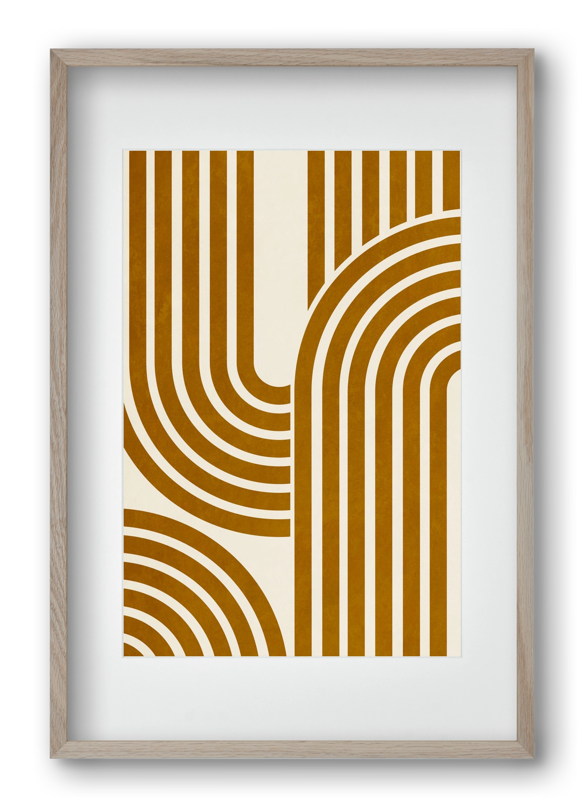 MINIMALIST ARCHES 03, 40x60 cm (30x45 cm), Tölgy keret, paszpartuval