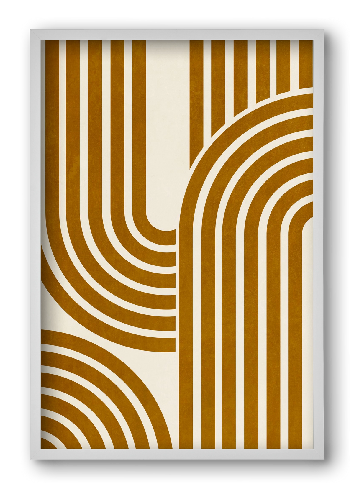 MINIMALIST ARCHES 03, 40x60 cm (40x60 cm), Fehér keret