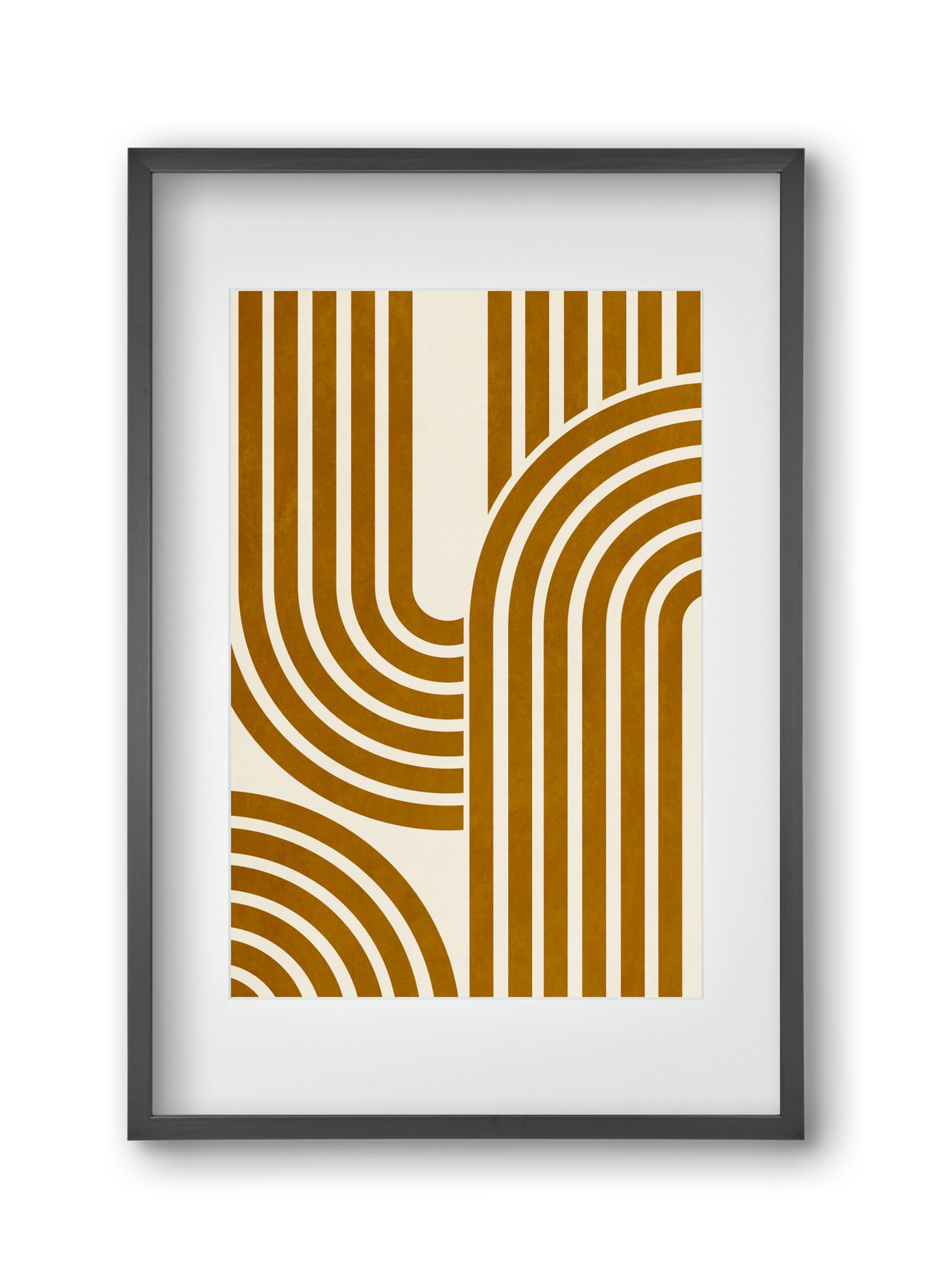 MINIMALIST ARCHES 03, 30x45 cm (20x30 cm), Fekete keret, paszpartuval