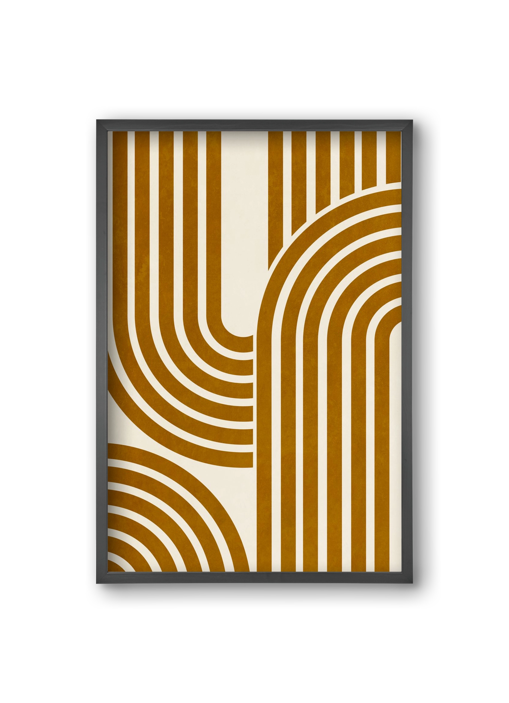 MINIMALIST ARCHES 03, 20x30 cm (20x30 cm), Fekete keret