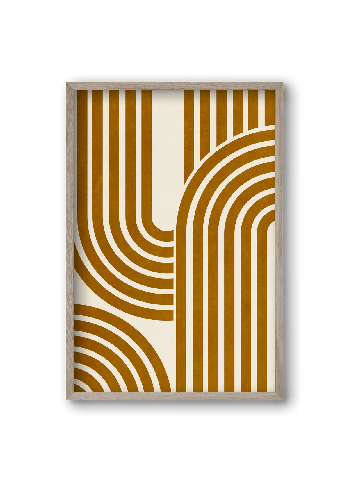 MINIMALIST ARCHES 03, 20x30 cm (20x30 cm), Tölgy keret