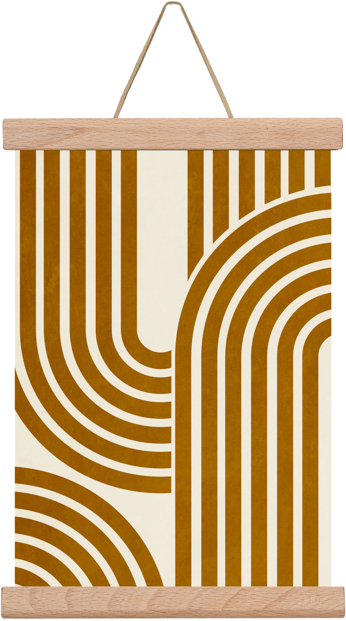 MINIMALIST ARCHES 03, 20x30 cm (20x30 cm), Tölgy akasztó