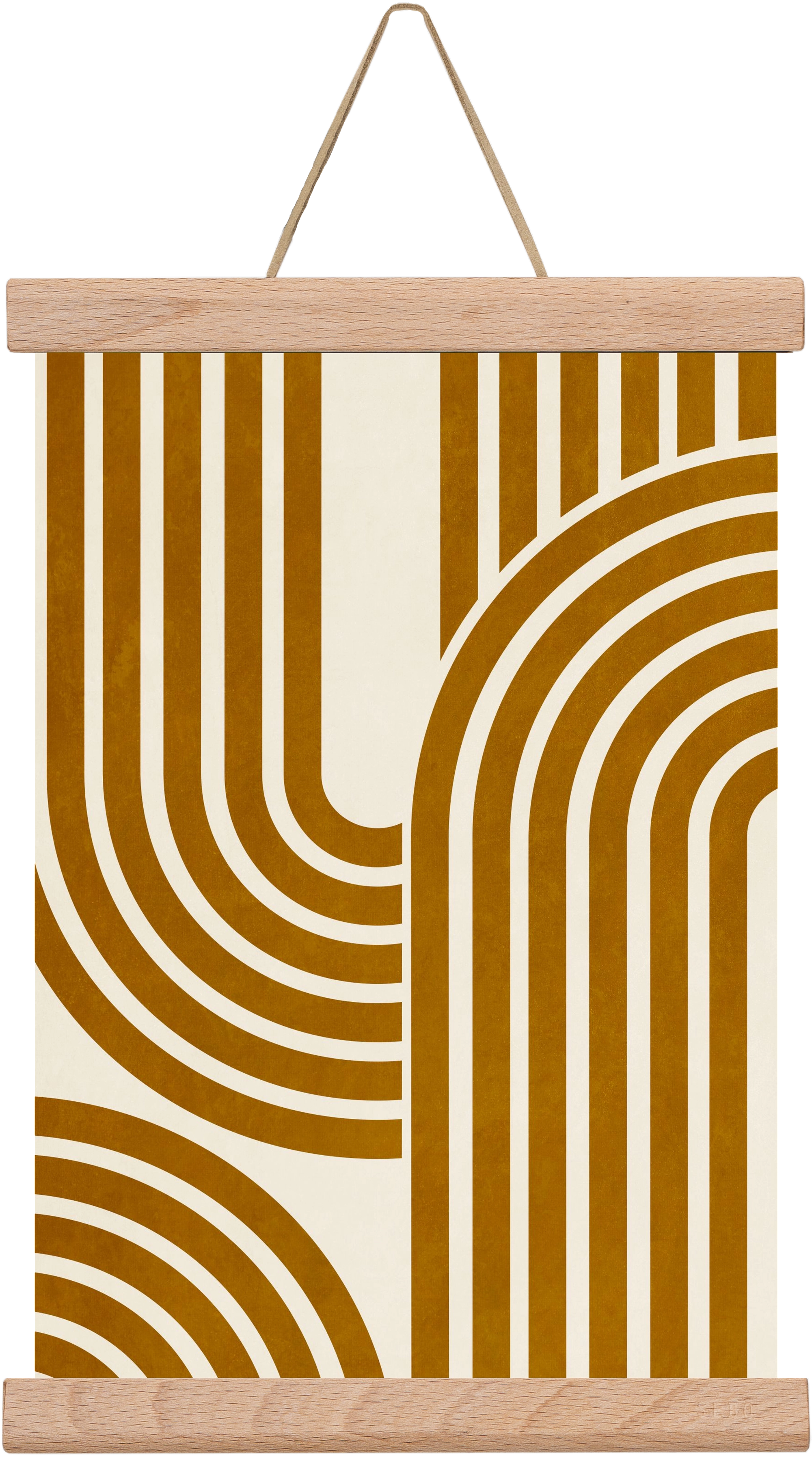 MINIMALIST ARCHES 03, 20x30 cm (20x30 cm), Tölgy akasztó