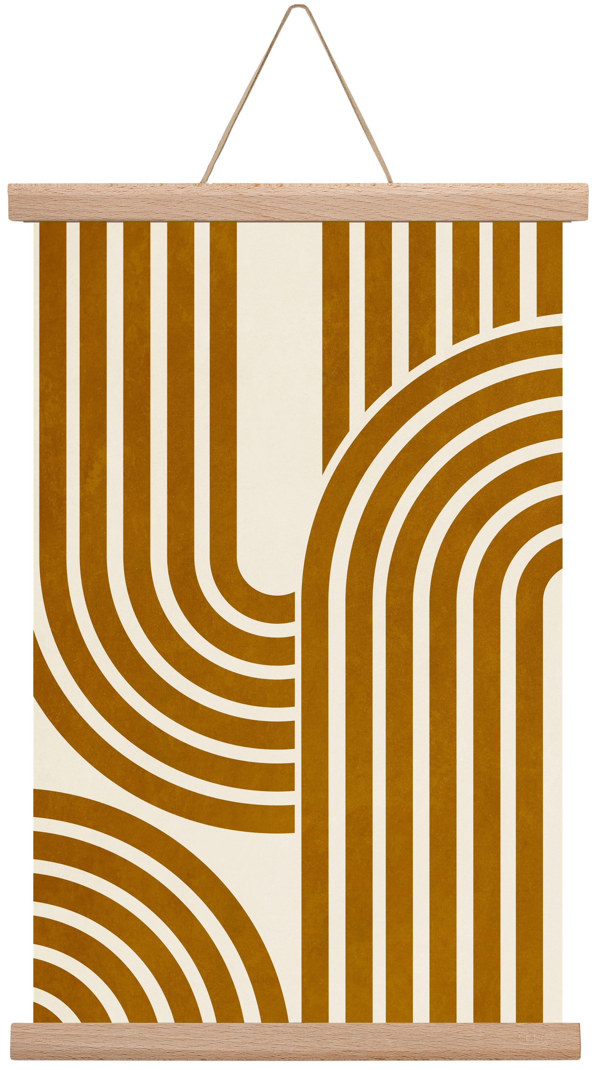 MINIMALIST ARCHES 03, 30x45 cm (30x45 cm), Tölgy akasztó