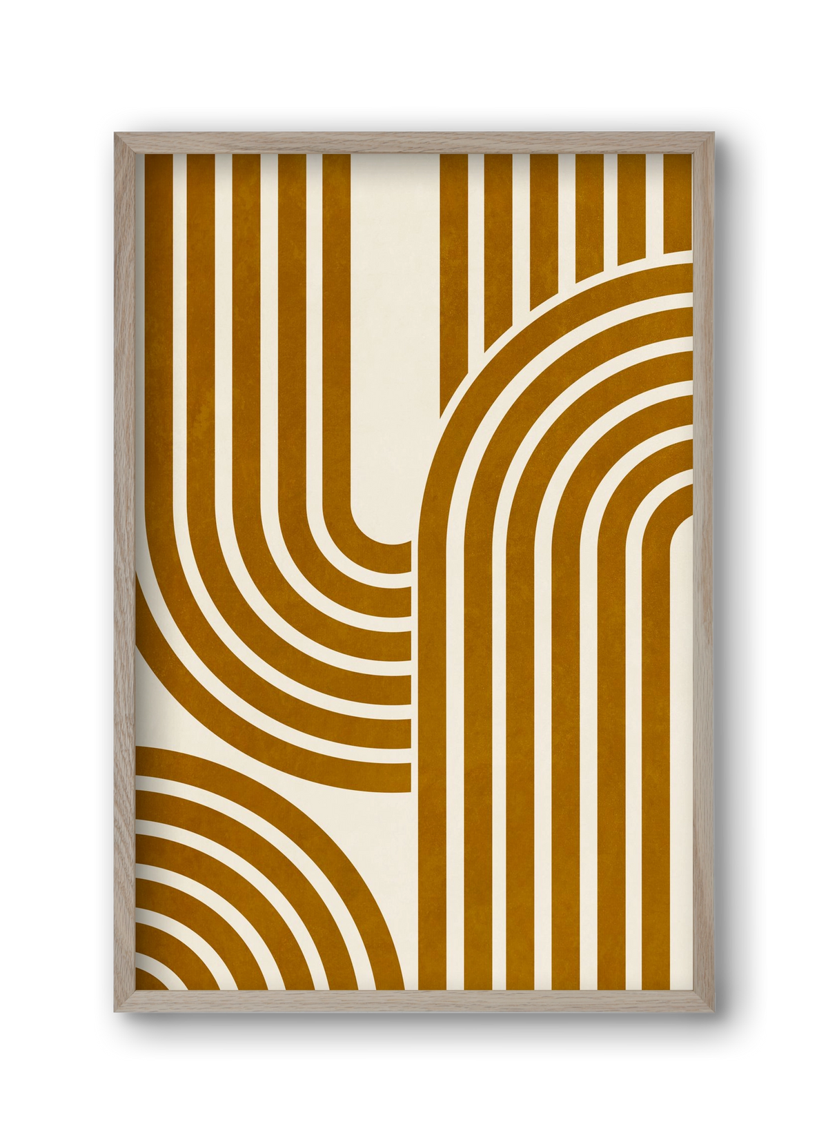 MINIMALIST ARCHES 03, 30x45 cm (30x45 cm), Tölgy keret