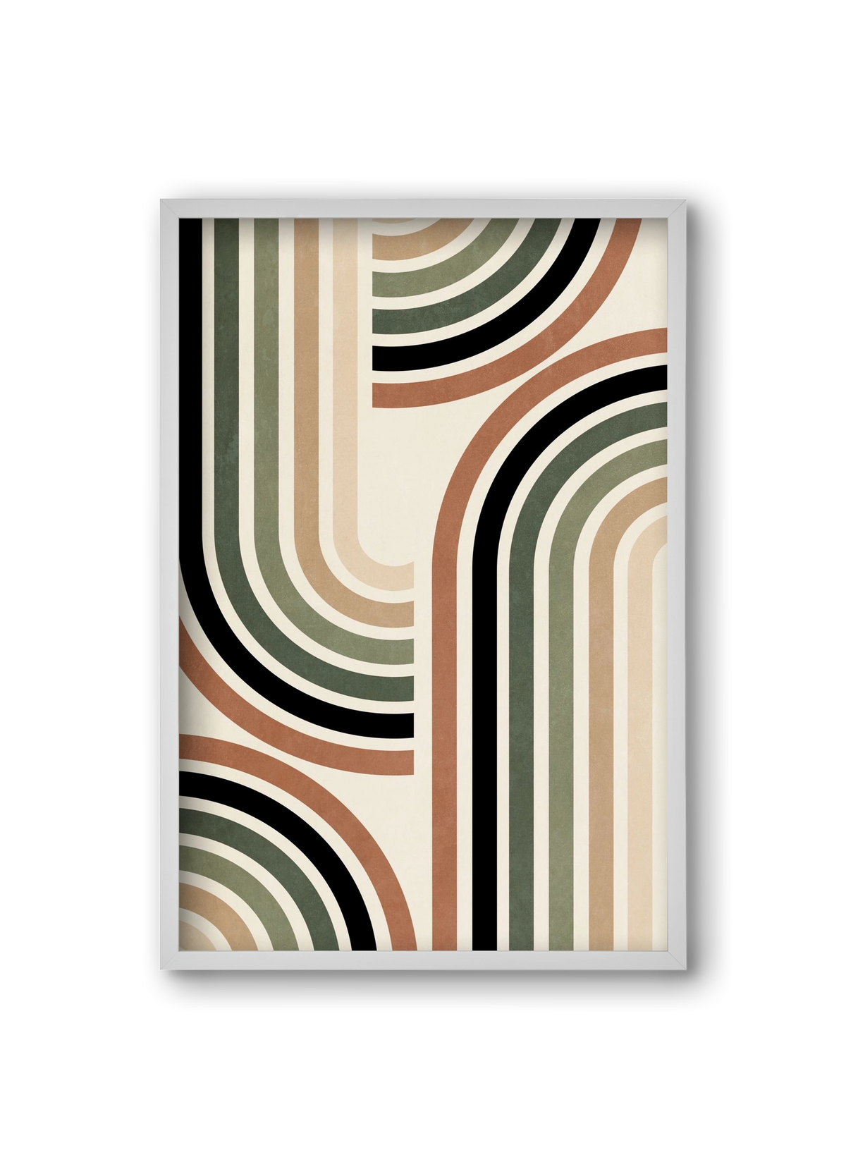 MINIMALIST ARCHES 01, 20x30 cm (20x30 cm), Fehér keret