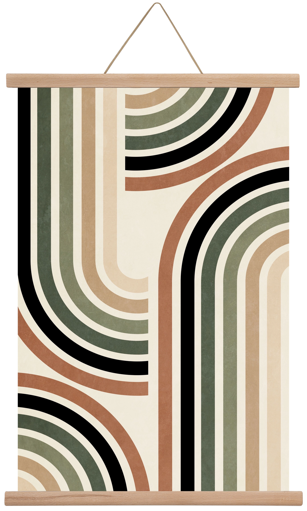 MINIMALIST ARCHES 01, 40x60 cm (40x60 cm), Tölgy akasztó