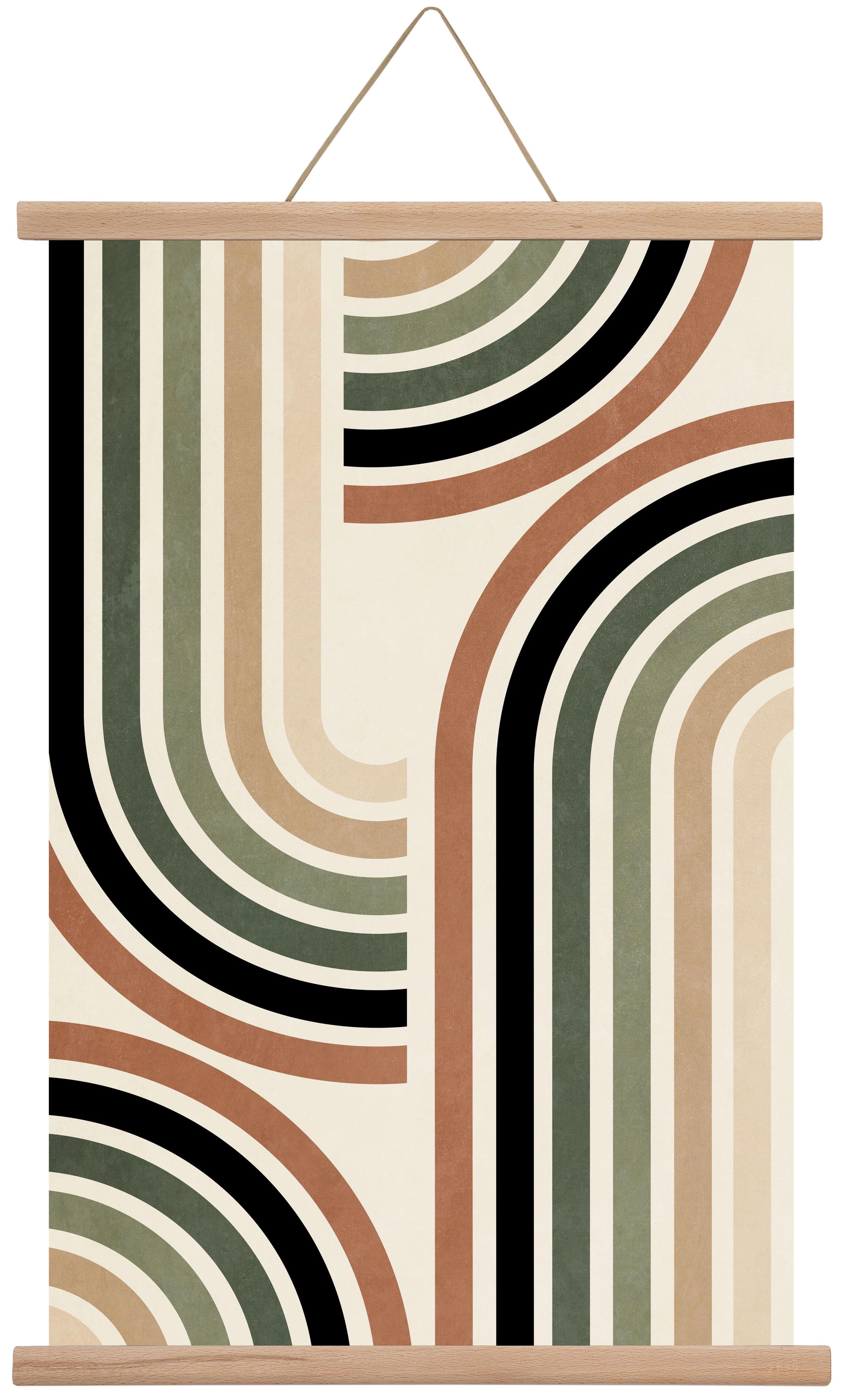 MINIMALIST ARCHES 01, 40x60 cm (40x60 cm), Tölgy akasztó