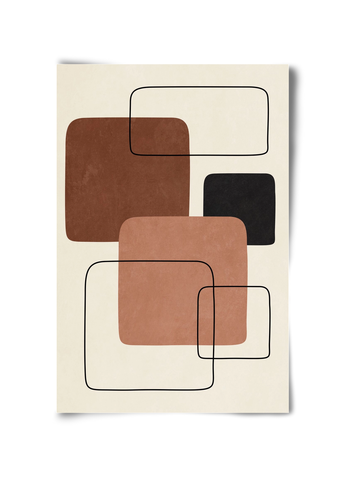 ABSTRACT ART 10, 30x45 cm, Keret nélkül