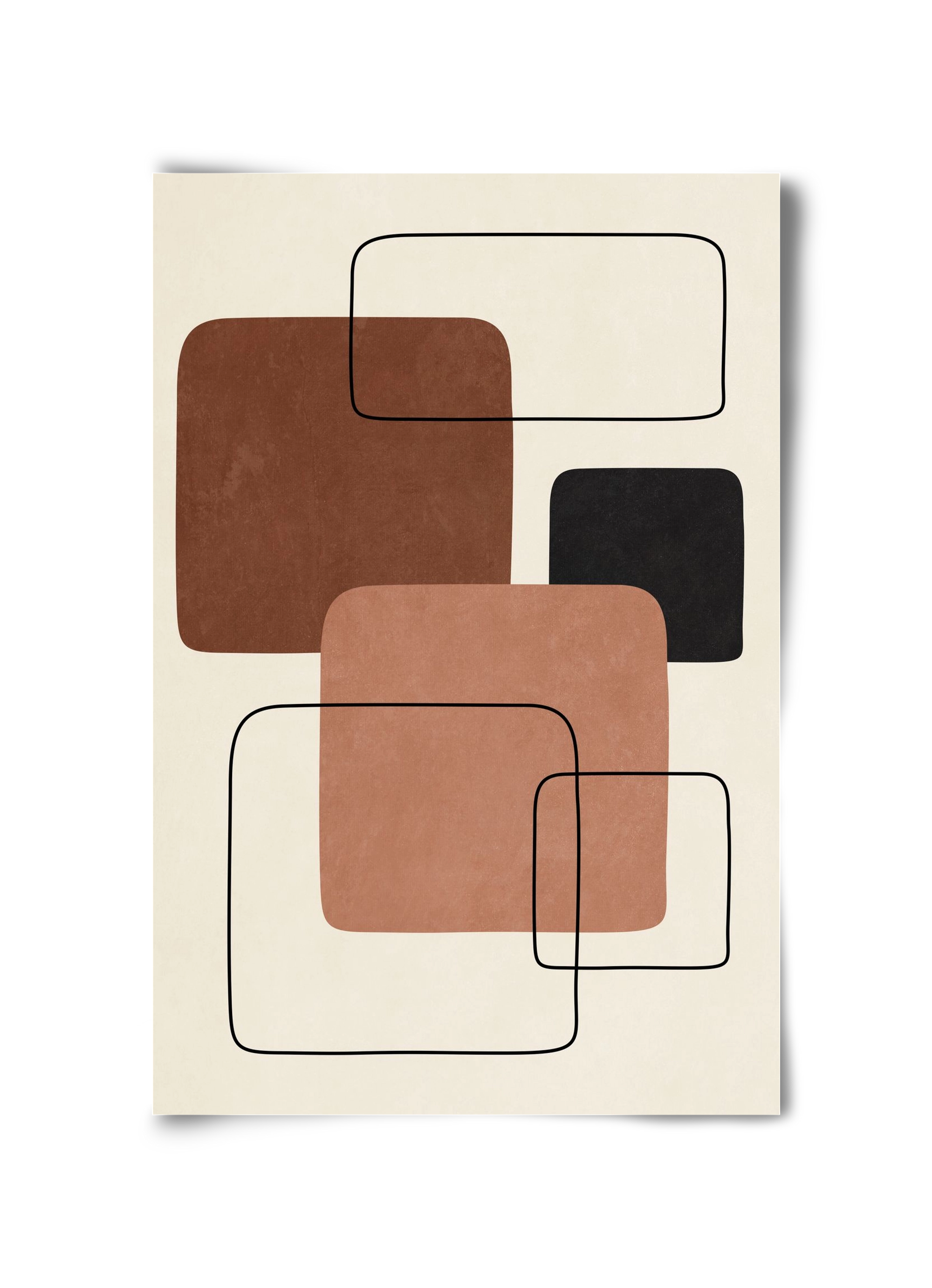 ABSTRACT ART 10, 30x45 cm, Keret nélkül