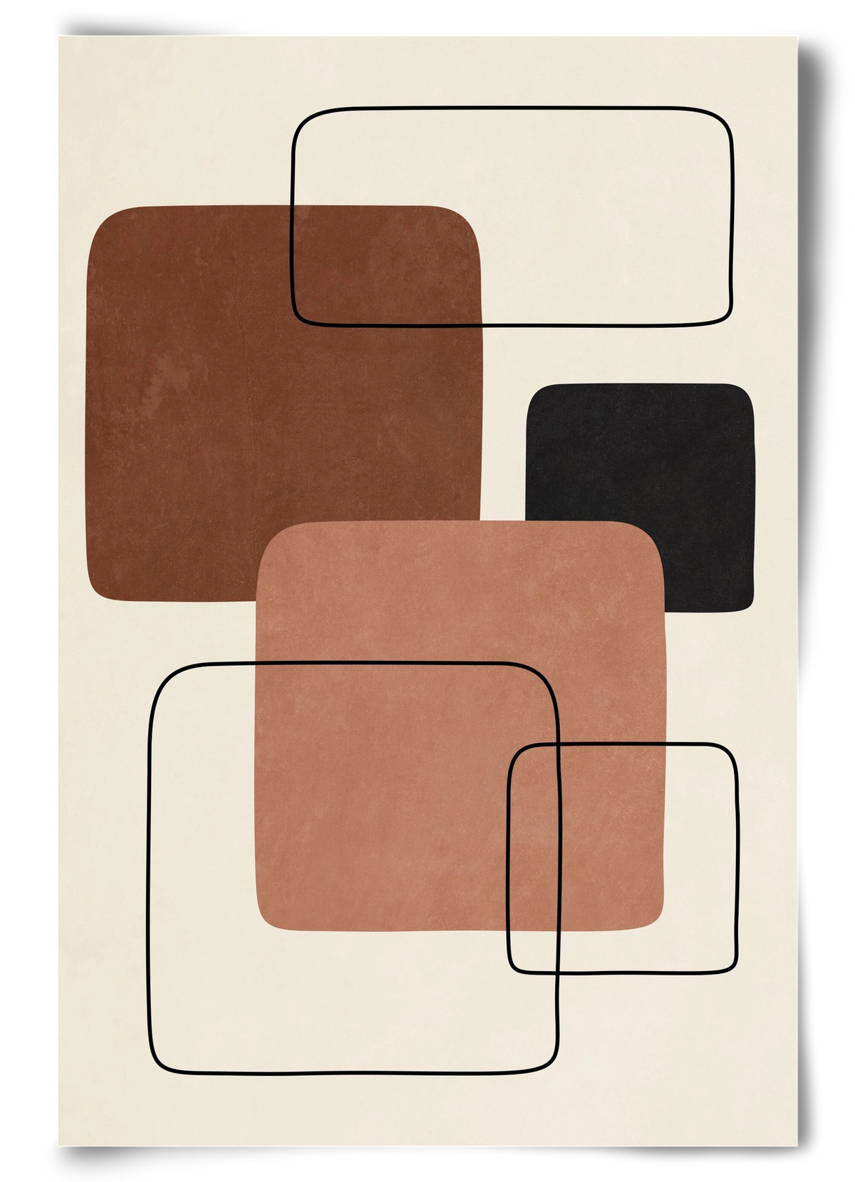 ABSTRACT ART 10, 60x90 cm, Keret nélkül