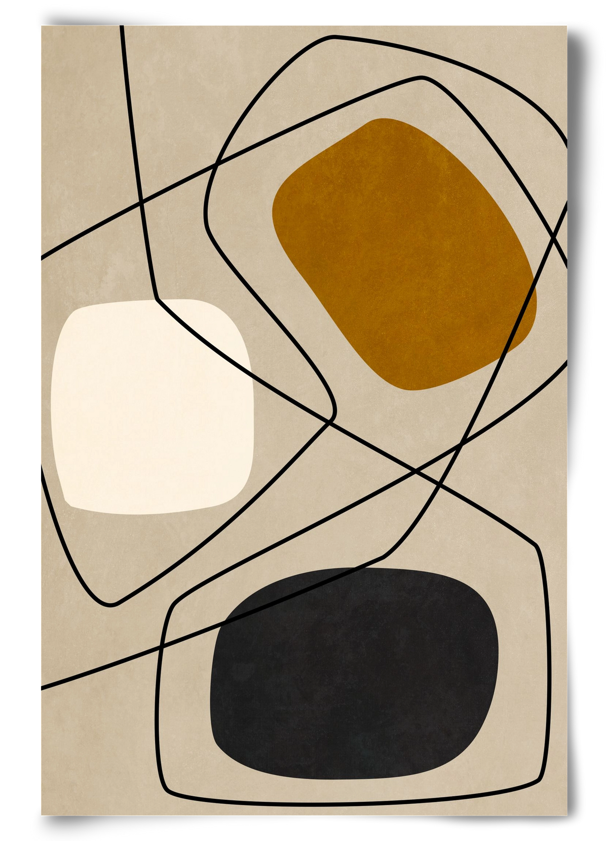 ABSTRACT ART 07, 60x90 cm, Keret nélkül