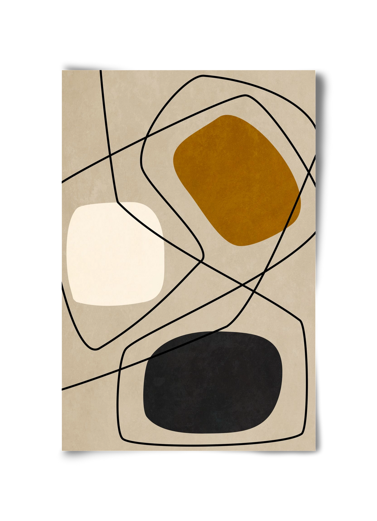 ABSTRACT ART 07, 30x45 cm, Keret nélkül