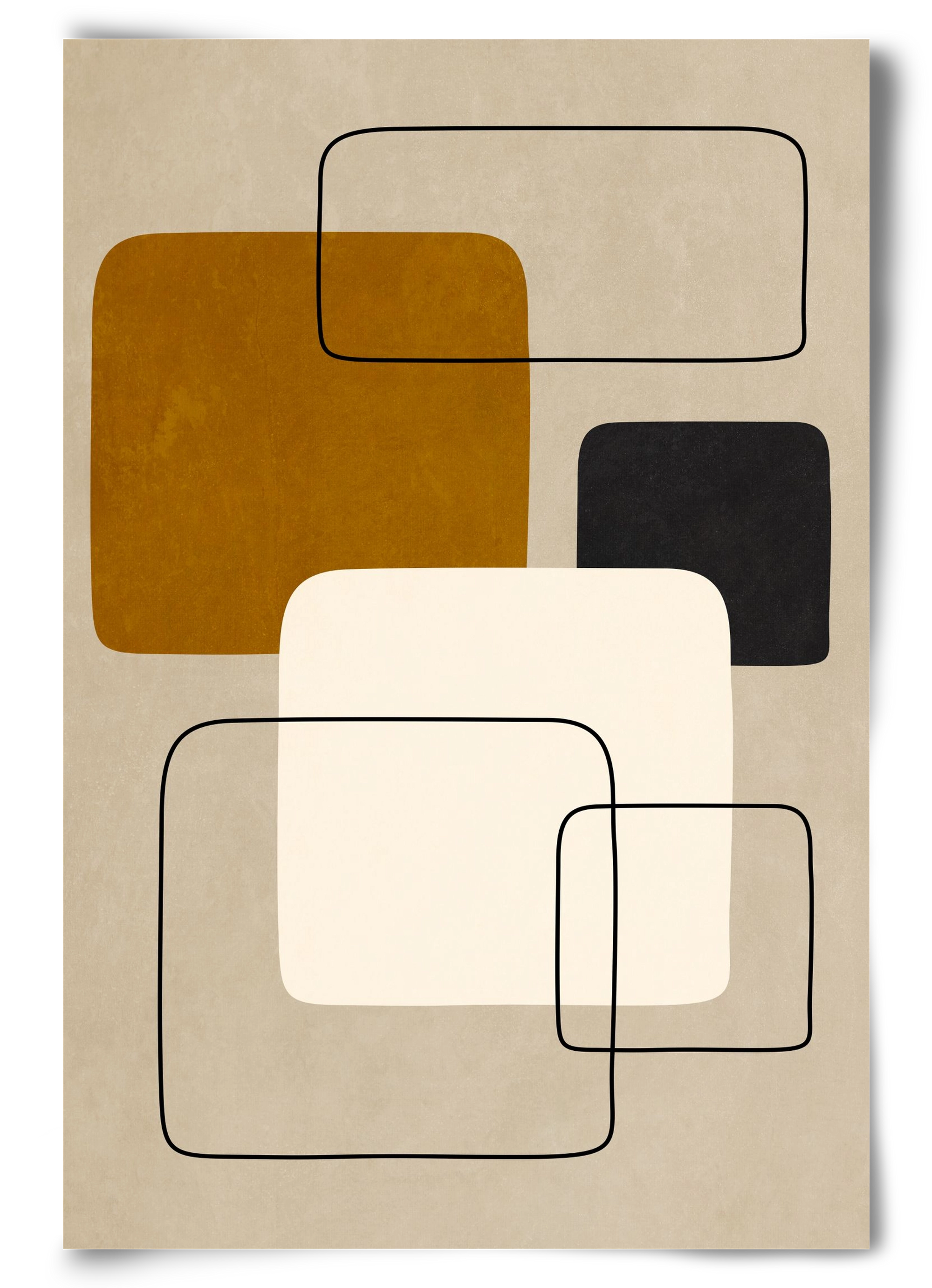 ABSTRACT ART 08, 60x90 cm, Keret nélkül