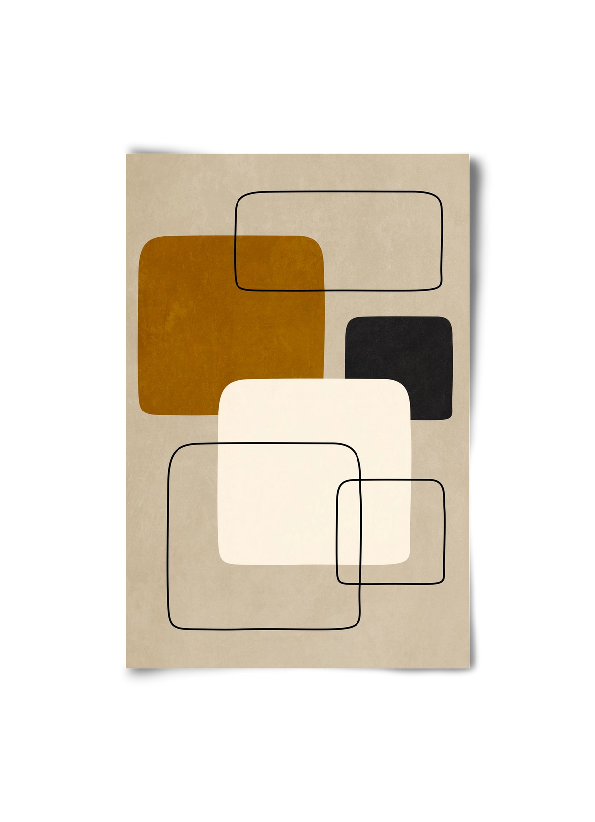 ABSTRACT ART 08, 20x30 cm, Keret nélkül