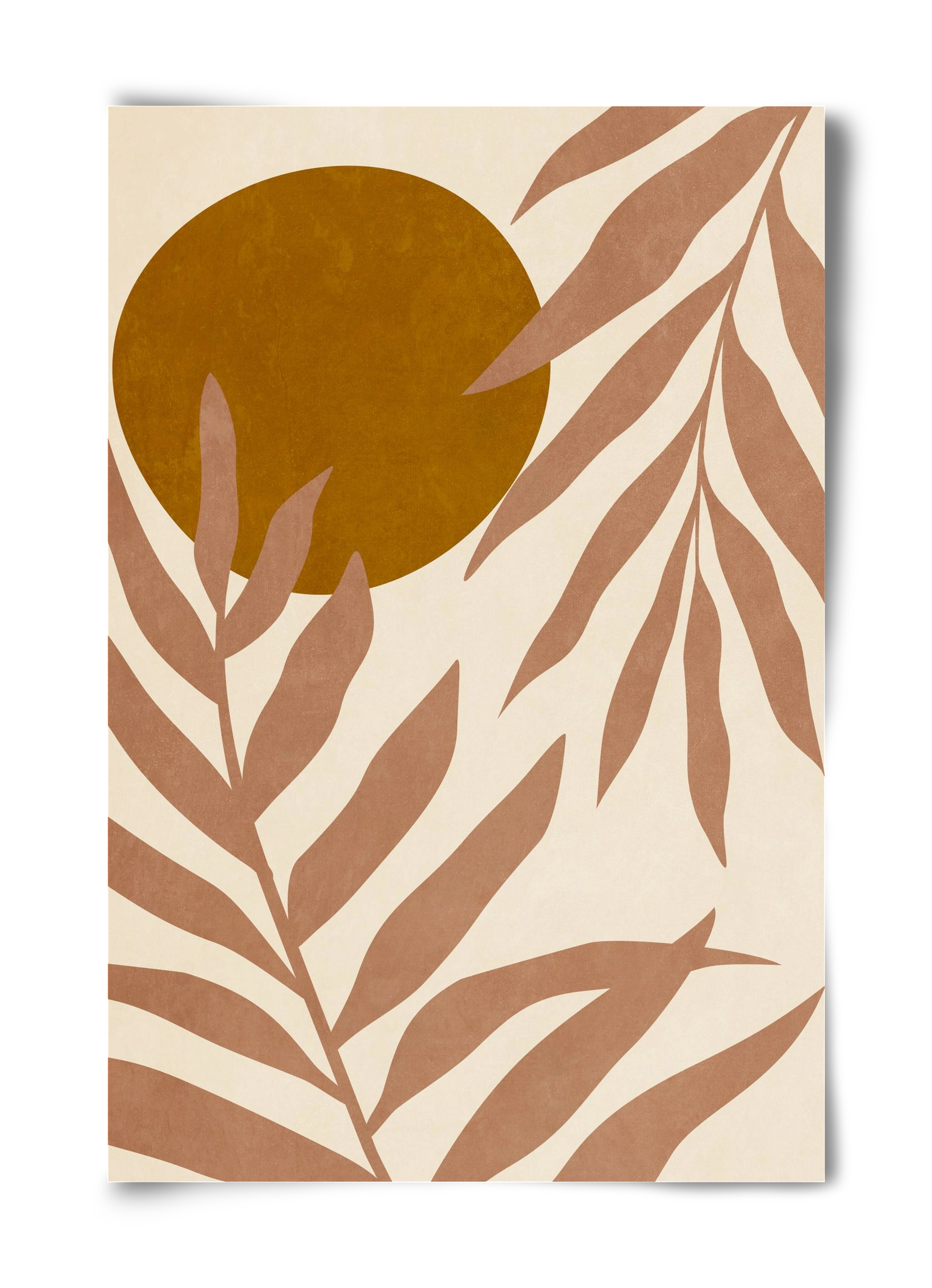 MINIMALIST LEAVES 11, 40x60 cm, Keret nélkül