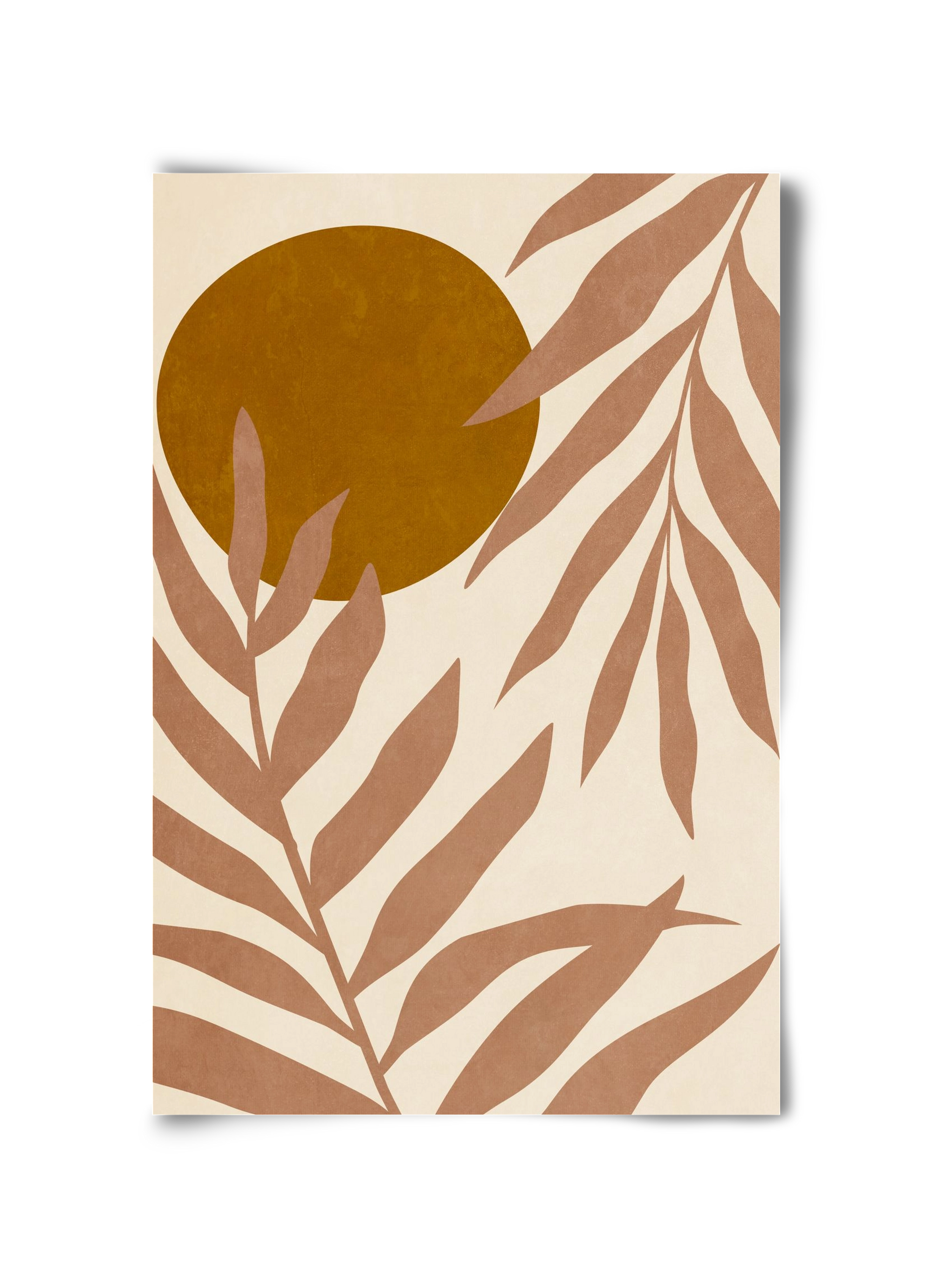 MINIMALIST LEAVES 11, 30x45 cm, Keret nélkül