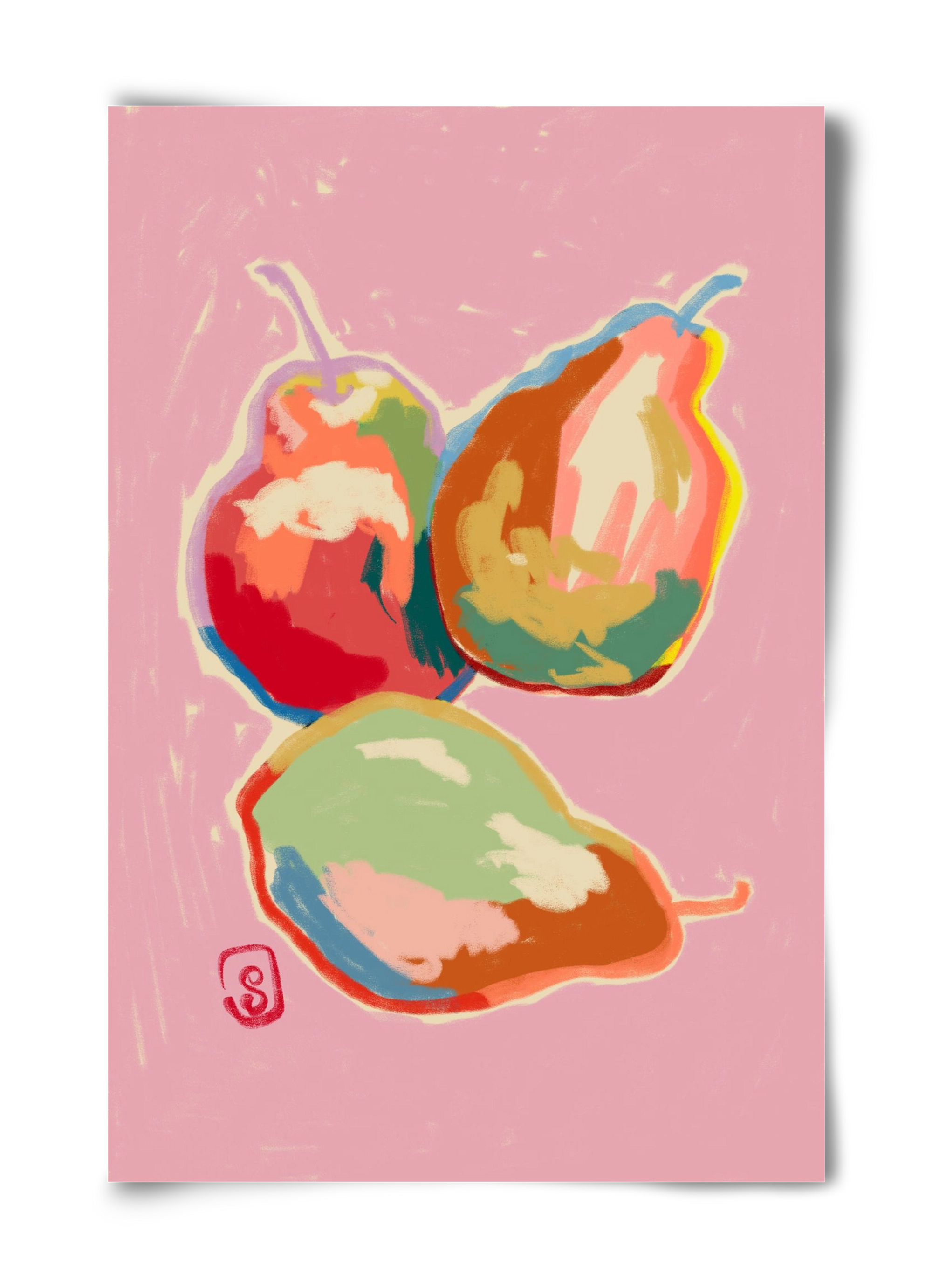 PERFECT PEARS, 40x60 cm, Keret nélkül