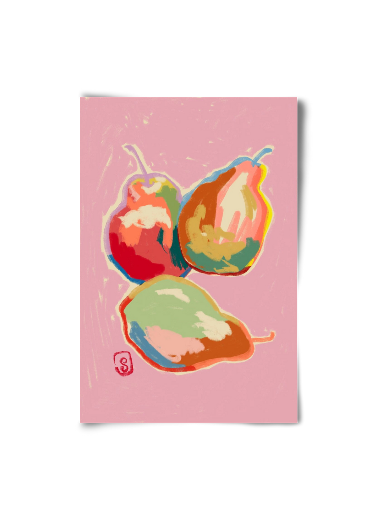 PERFECT PEARS, 20x30 cm, Keret nélkül