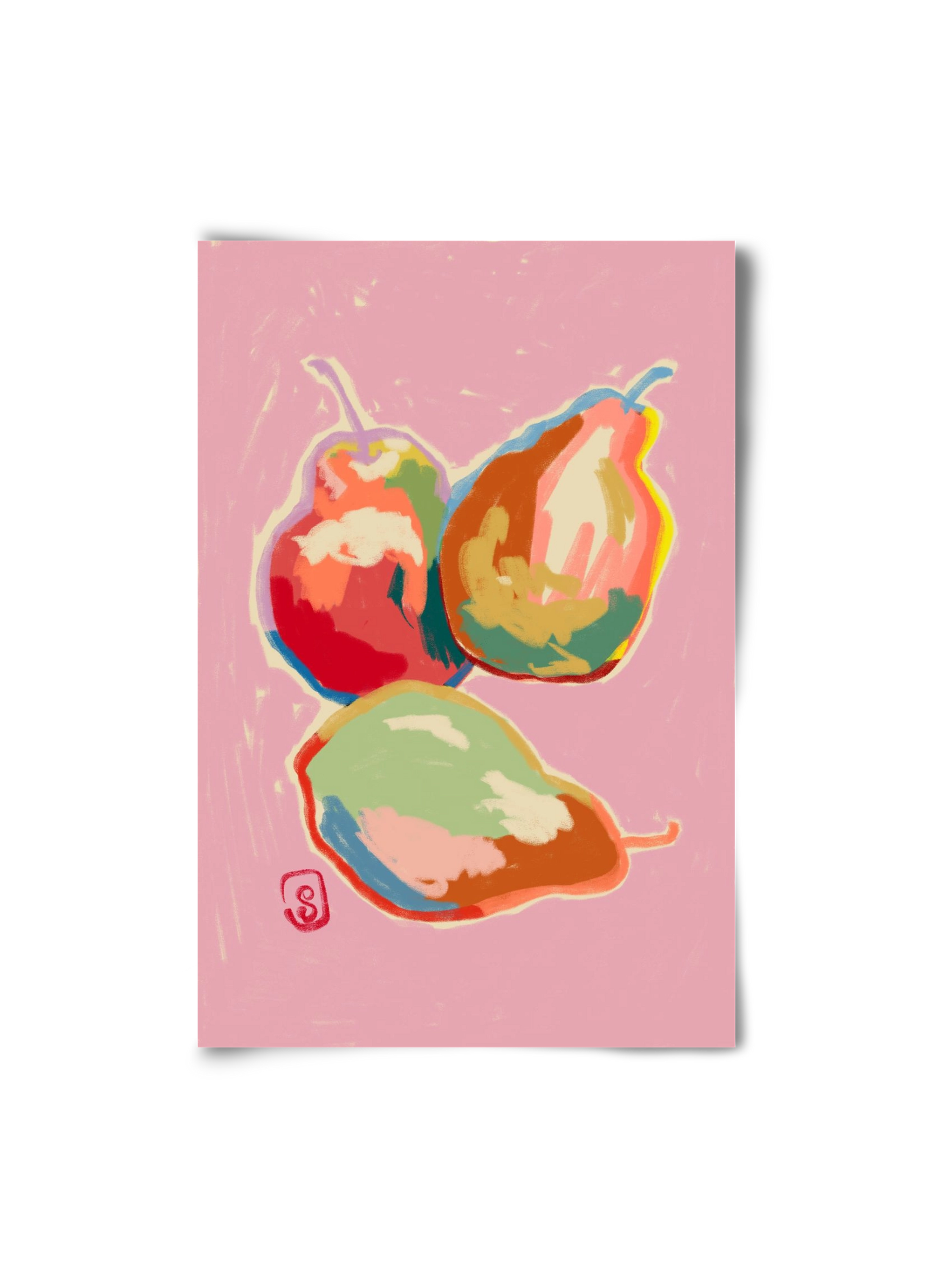 PERFECT PEARS, 20x30 cm, Keret nélkül
