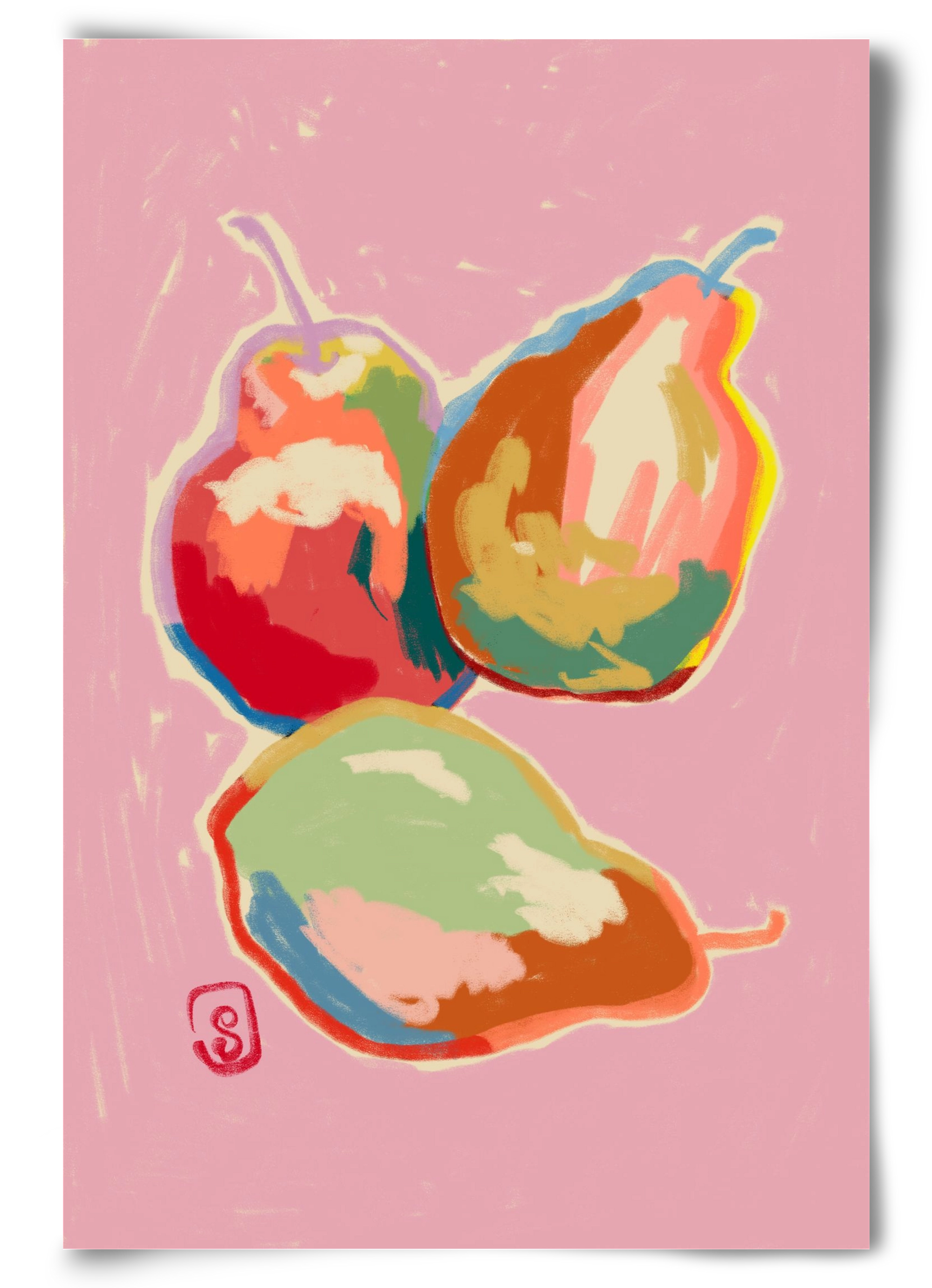 PERFECT PEARS, 60x90 cm, Keret nélkül