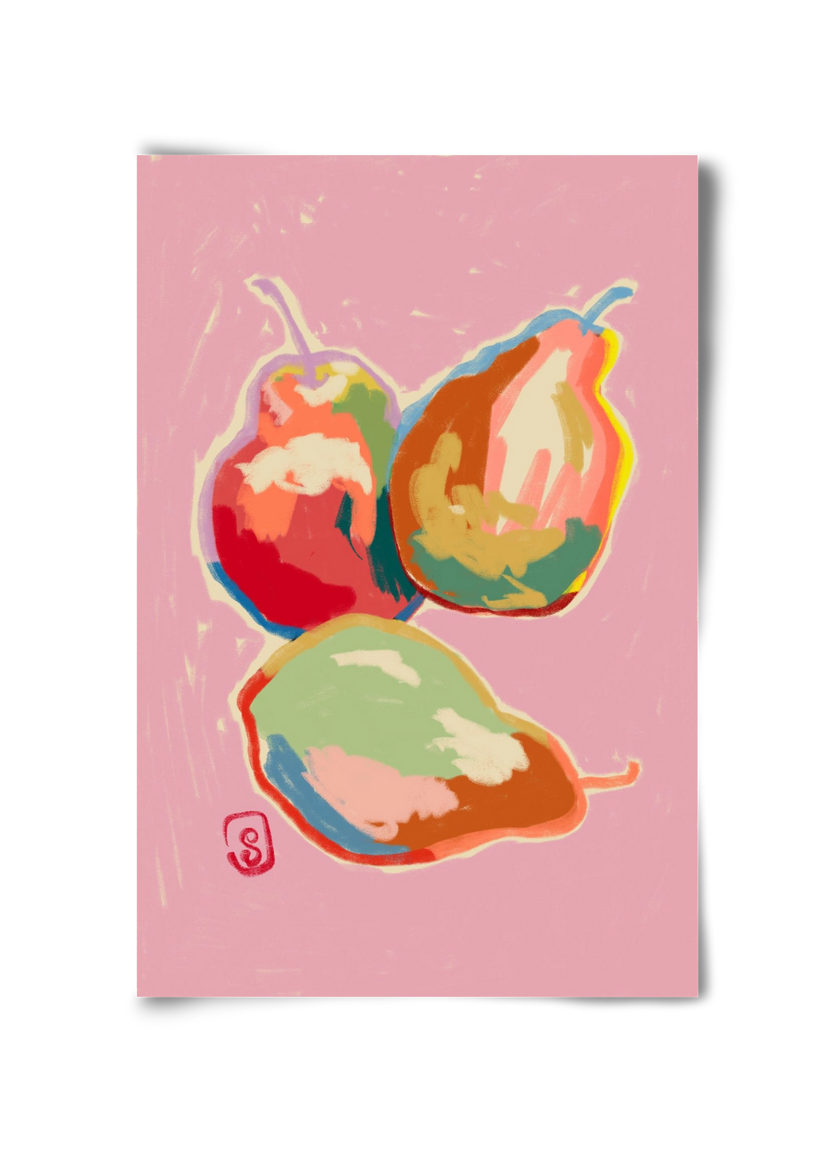 PERFECT PEARS, 30x45 cm, Keret nélkül