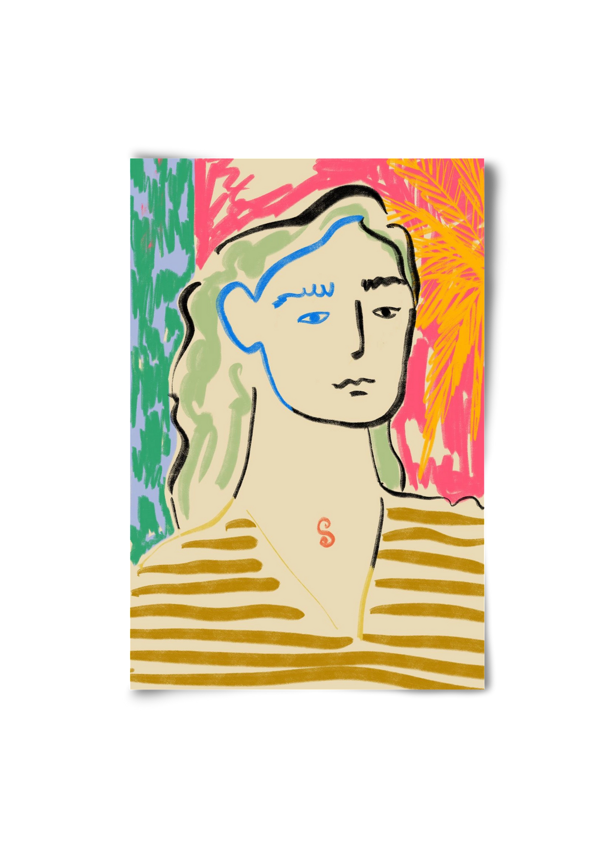 DREAMING OF THE SEA, 20x30 cm, Keret nélkül