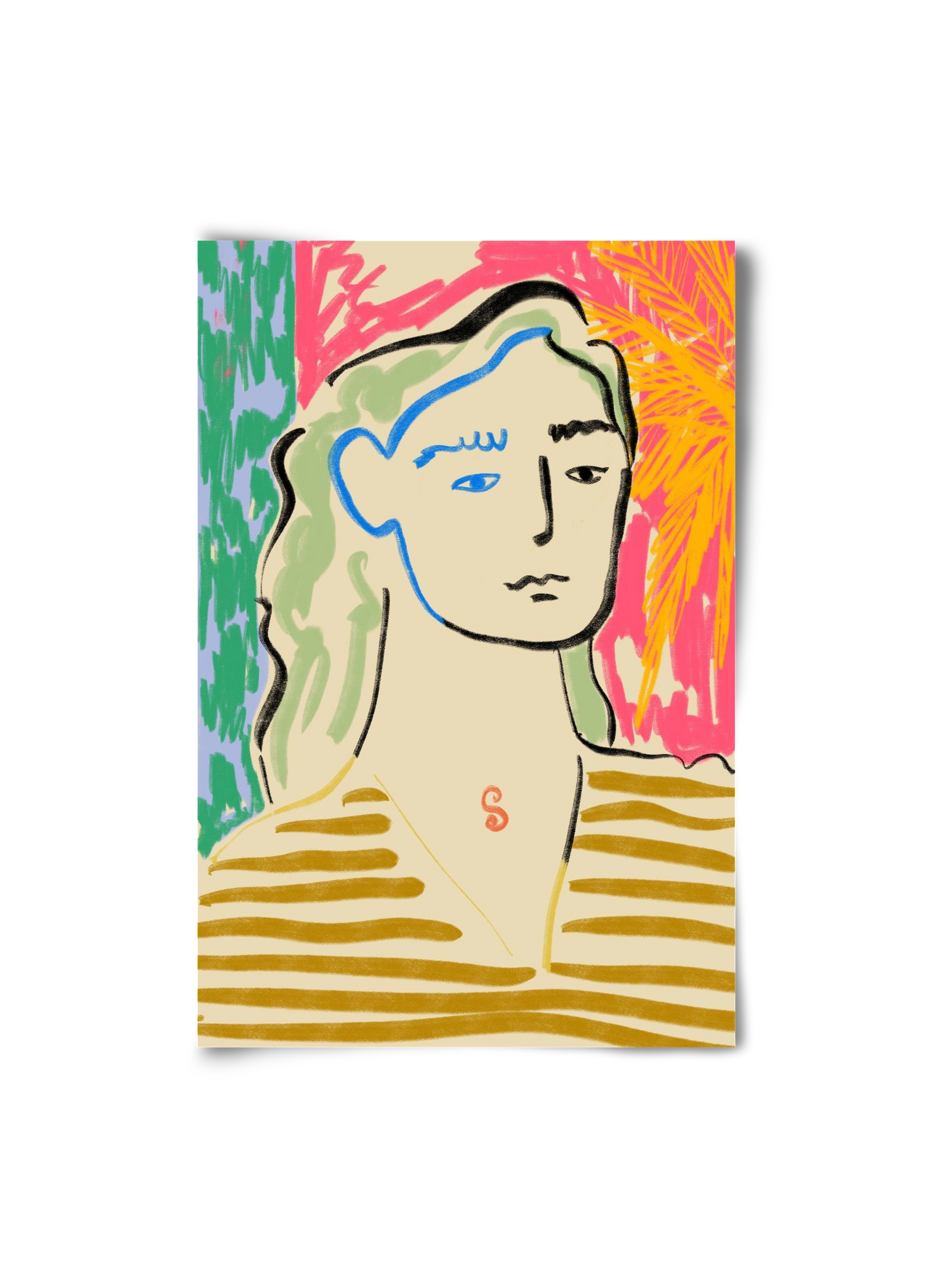 DREAMING OF THE SEA, 20x30 cm, Keret nélkül