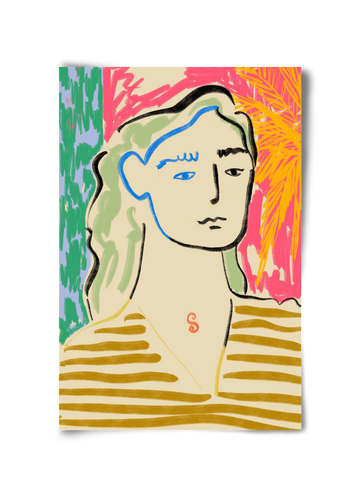 DREAMING OF THE SEA, 30x45 cm, Keret nélkül