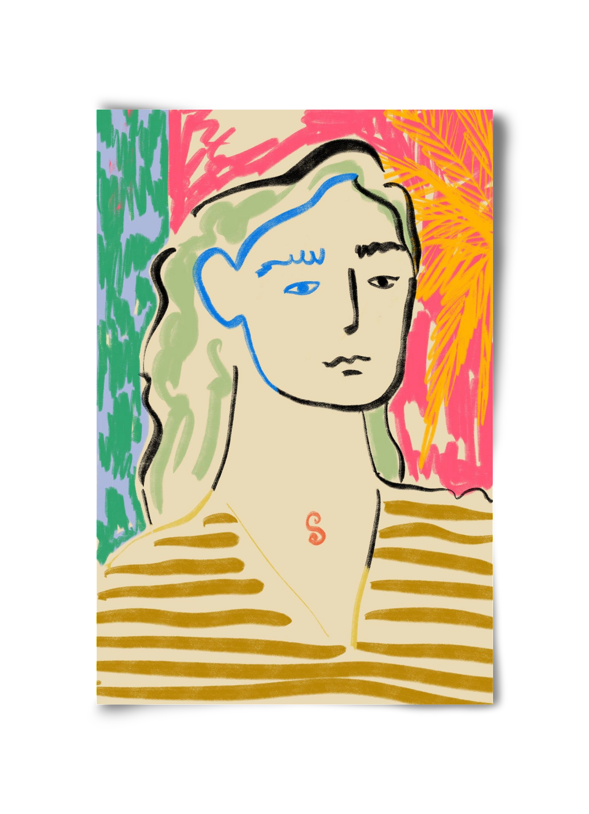 DREAMING OF THE SEA, 30x45 cm, Keret nélkül