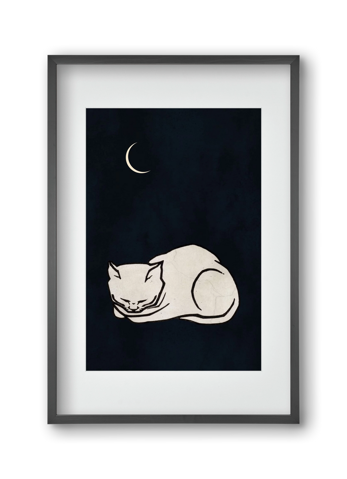 Cosy dreams, 30x45 cm (20x30 cm), Fekete keret, paszpartuval