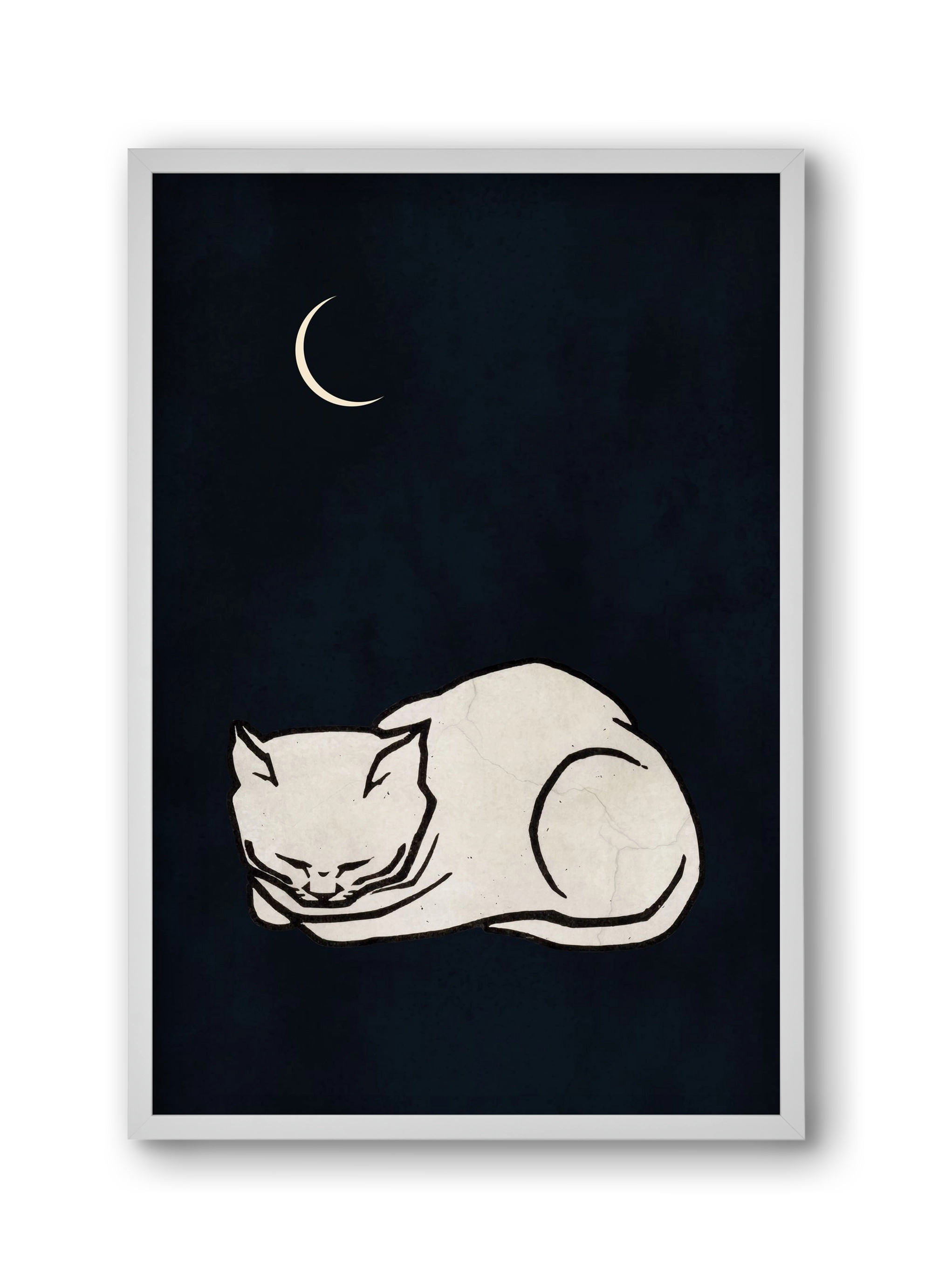 Cosy dreams, 30x45 cm (30x45 cm), Fehér keret