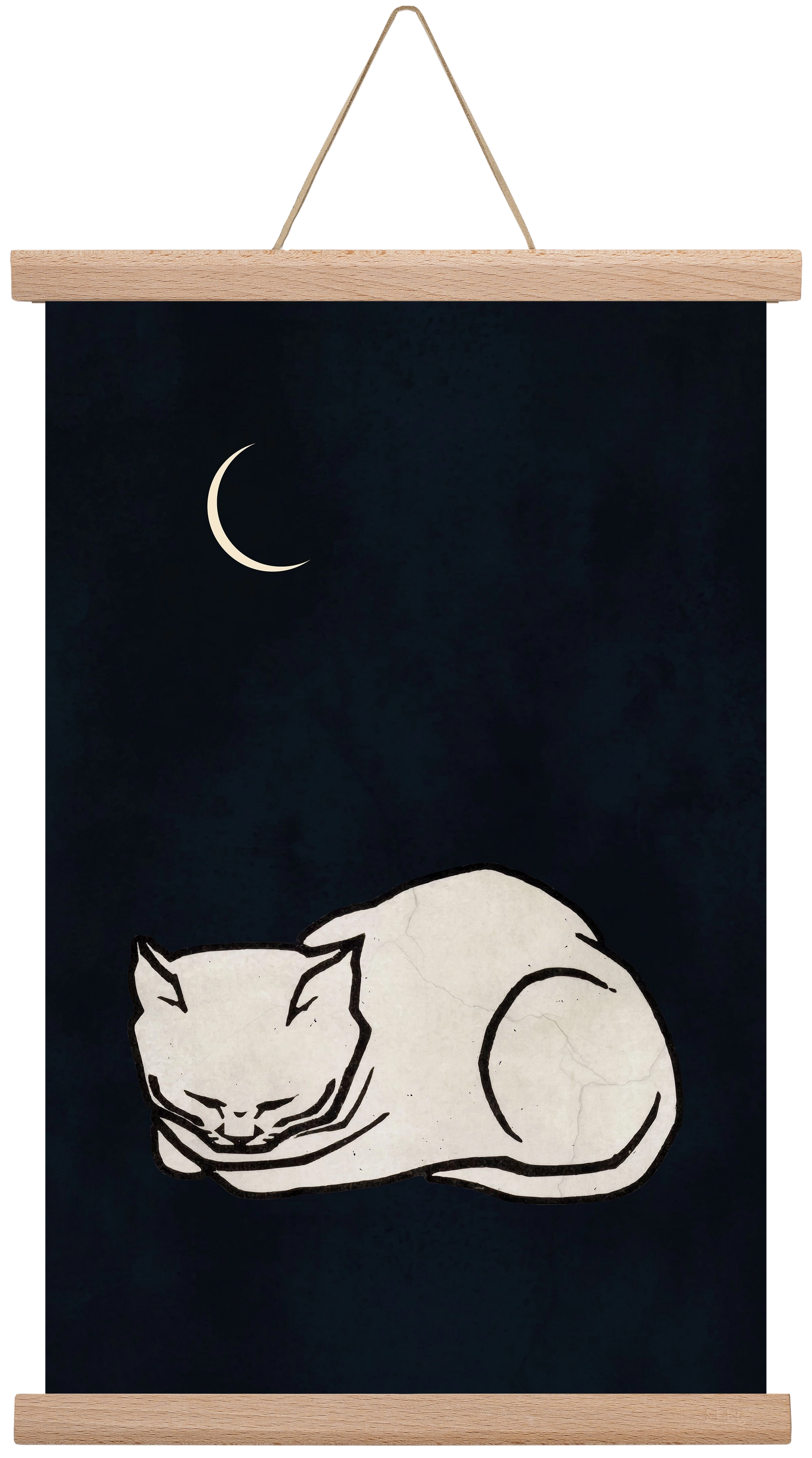 Cosy dreams, 30x45 cm (30x45 cm), Tölgy akasztó