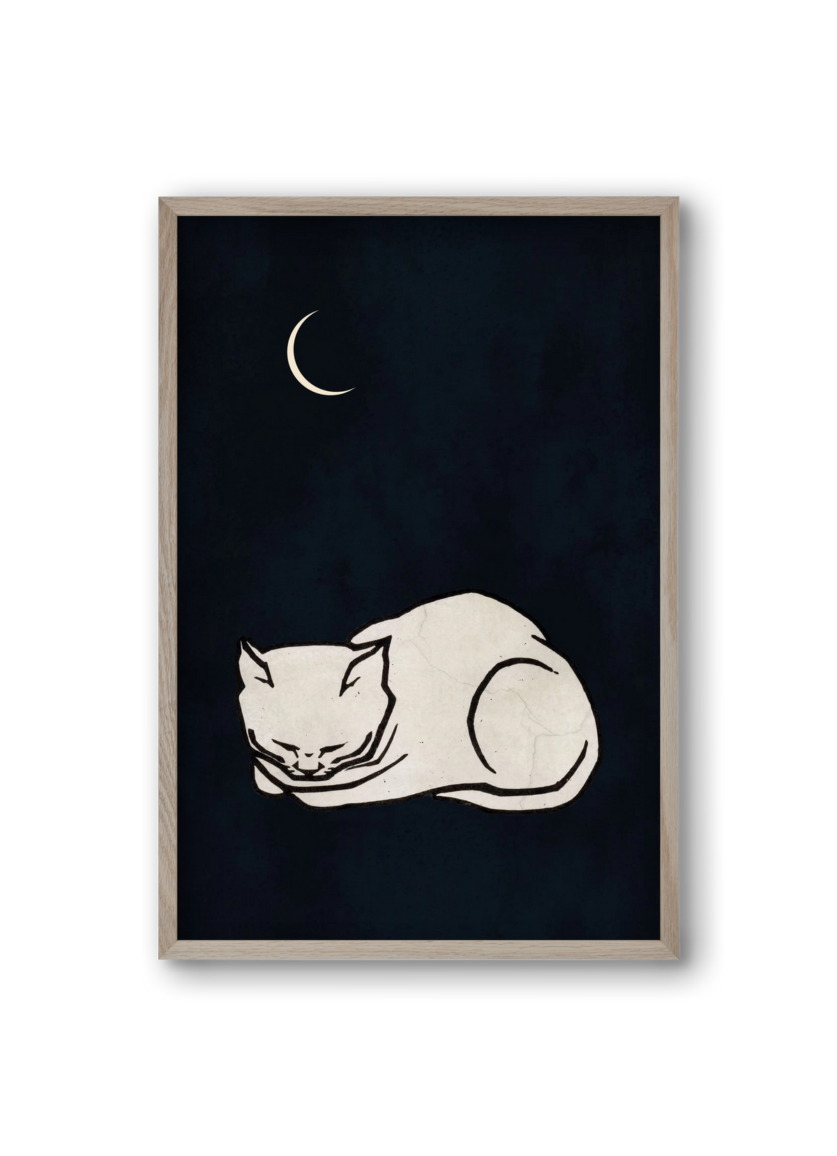 Cosy dreams, 20x30 cm (20x30 cm), Tölgy keret