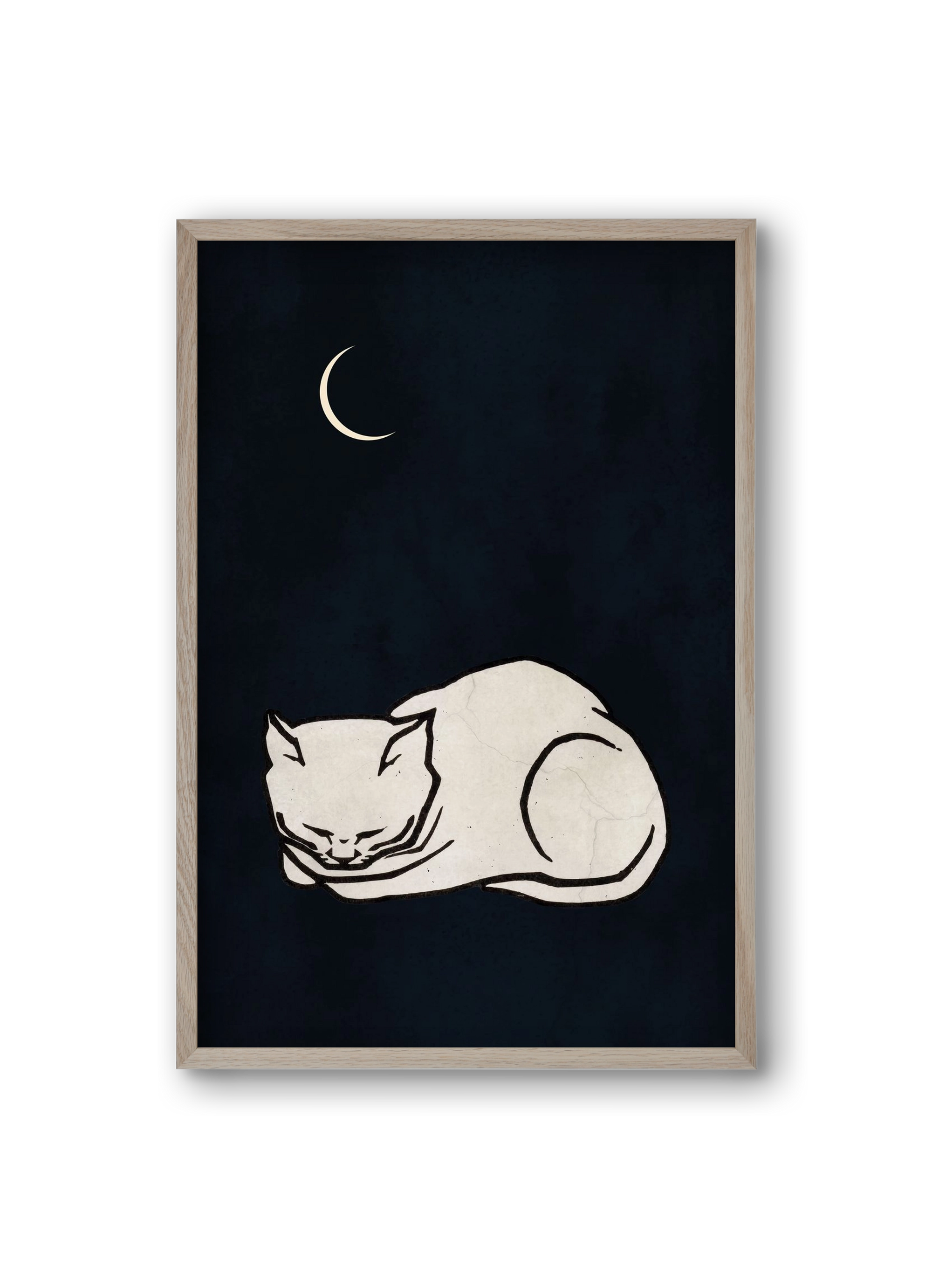 Cosy dreams, 20x30 cm (20x30 cm), Tölgy keret