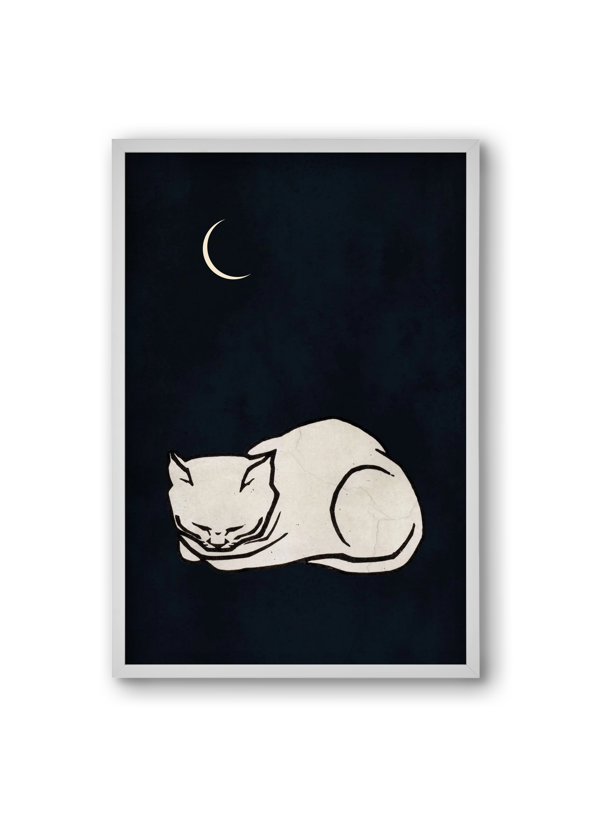 Cosy dreams, 20x30 cm (20x30 cm), Fehér keret