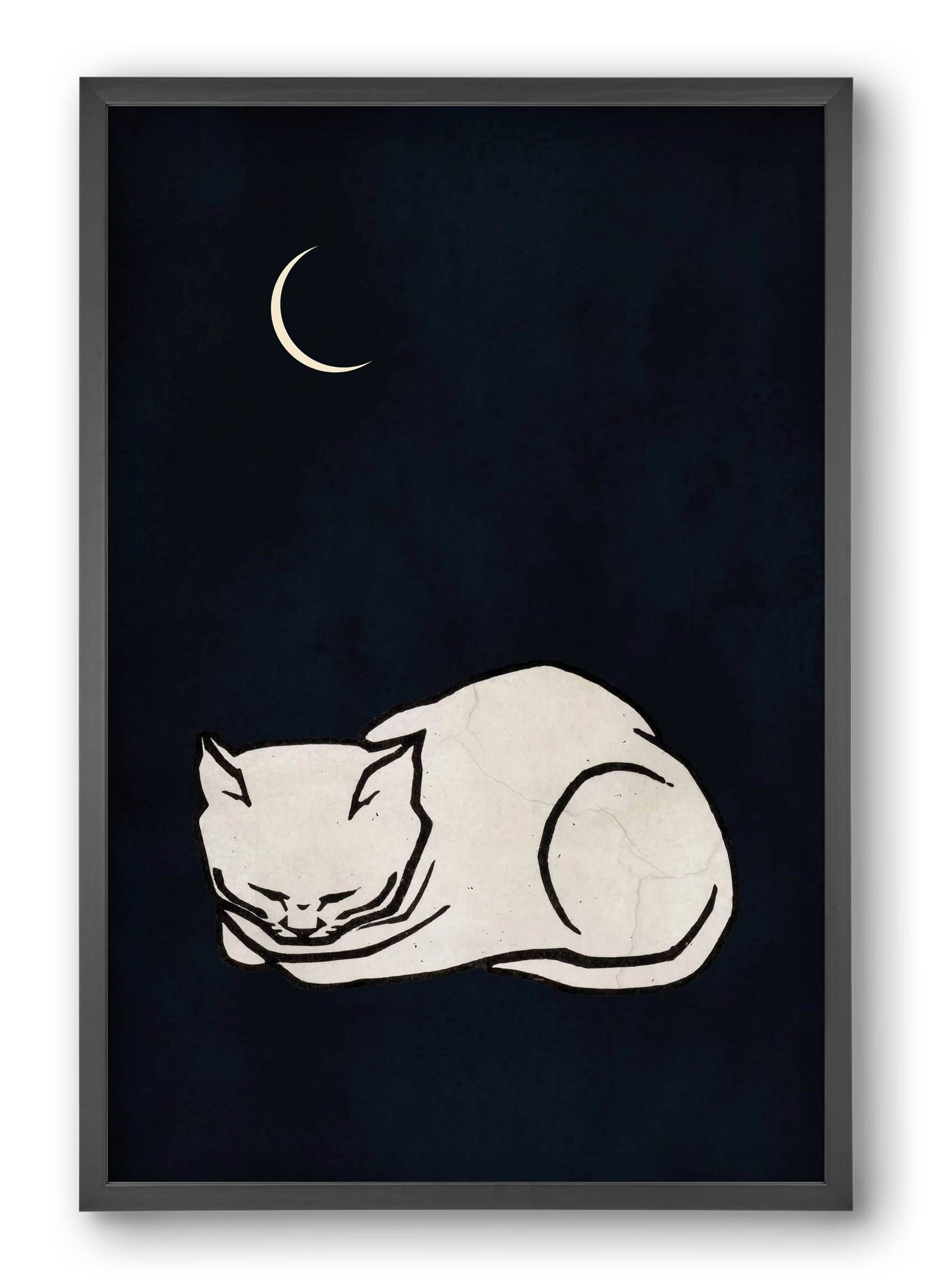 Cosy dreams, 40x60 cm (40x60 cm), Fekete keret